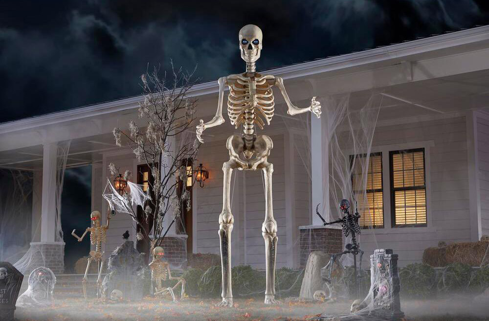 12 Foot Skeleton Decoration Lovely This Giant 12 Foot Skeleton is the Ultimate Halloween Decoration for 2021