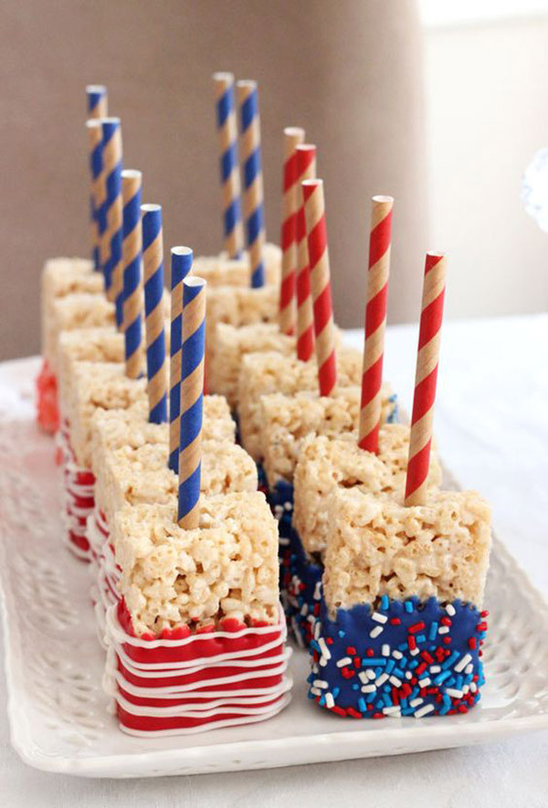 4th Of July Rice Krispie Treats Beautiful 8 Awesome 4th July Rice Krispies Treats B Lovely events