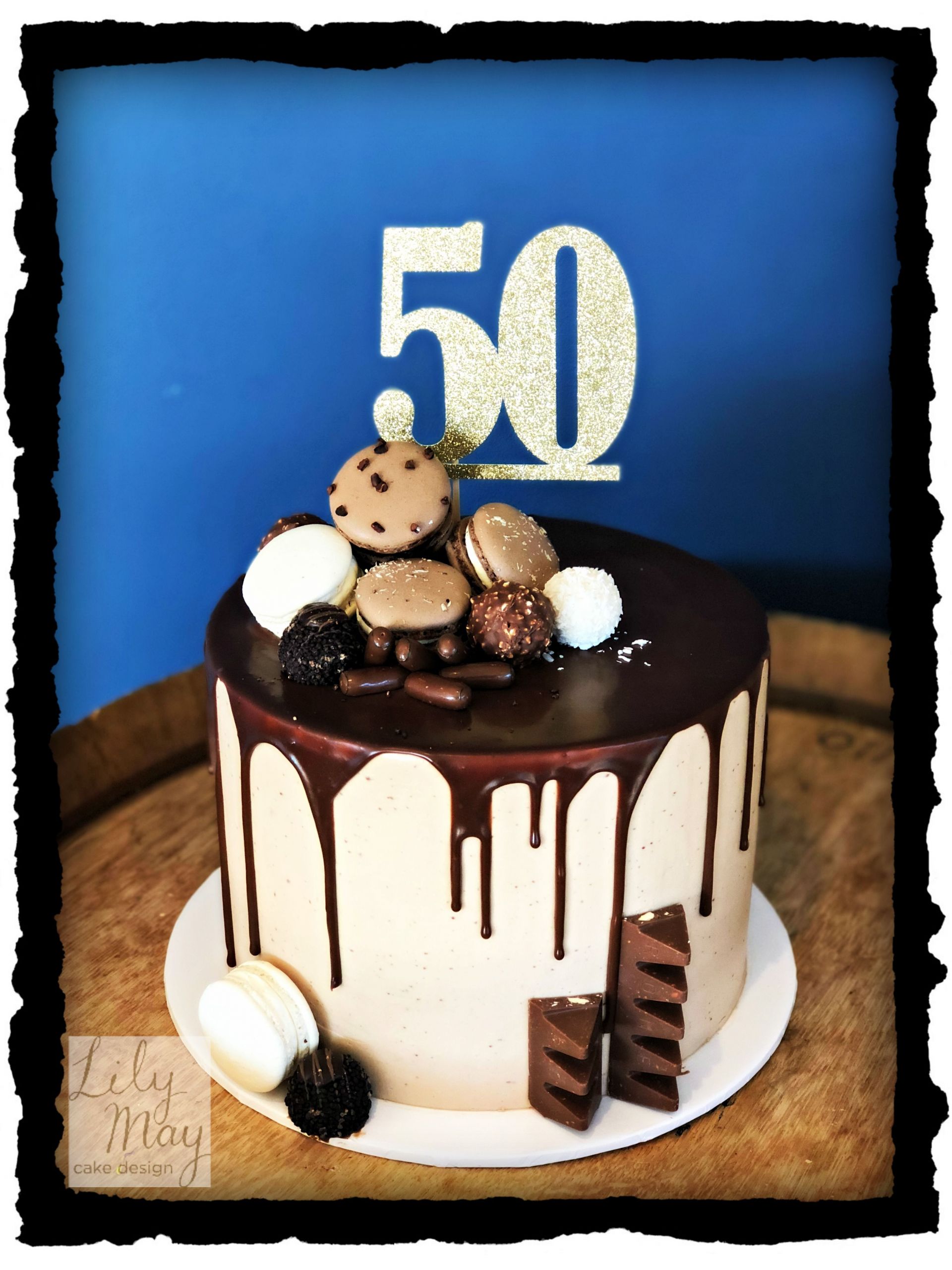 50th Birthday Cake for Men Beautiful 50th Birthday Cake for A Man who Loves Chocolate Chocolate Mud Cake