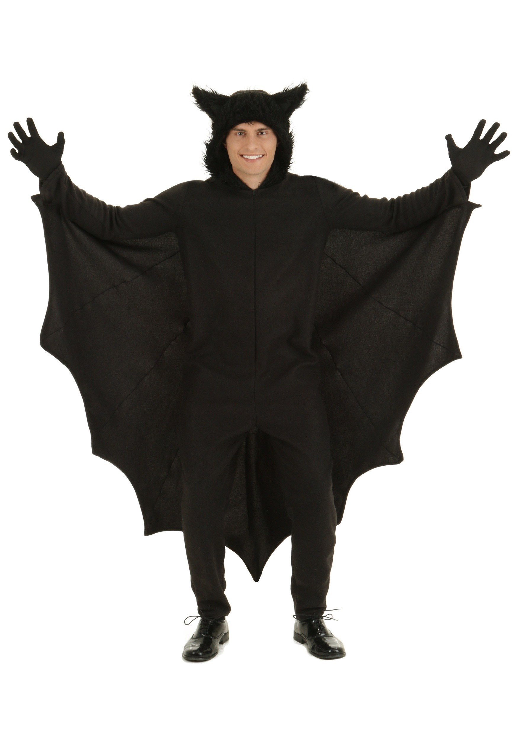 Adult Bat Costume Awesome Adult Fleece Bat Costume