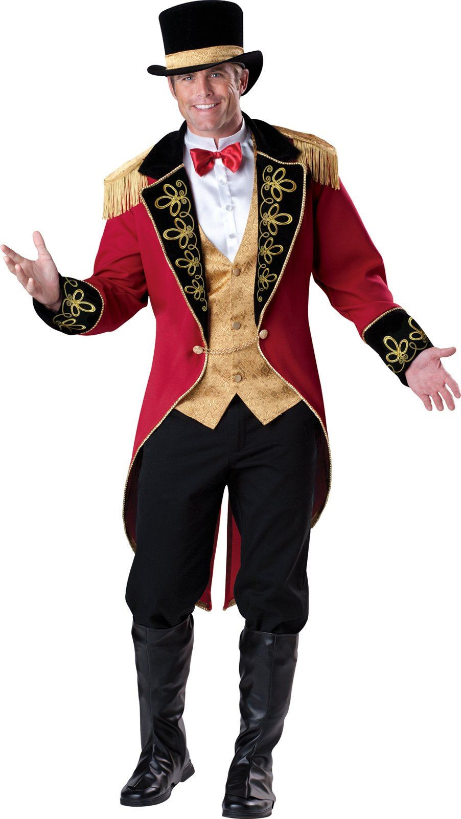 Adult Costumes for Men Unique Adult Deluxe Men Ring Master Costume $110 99