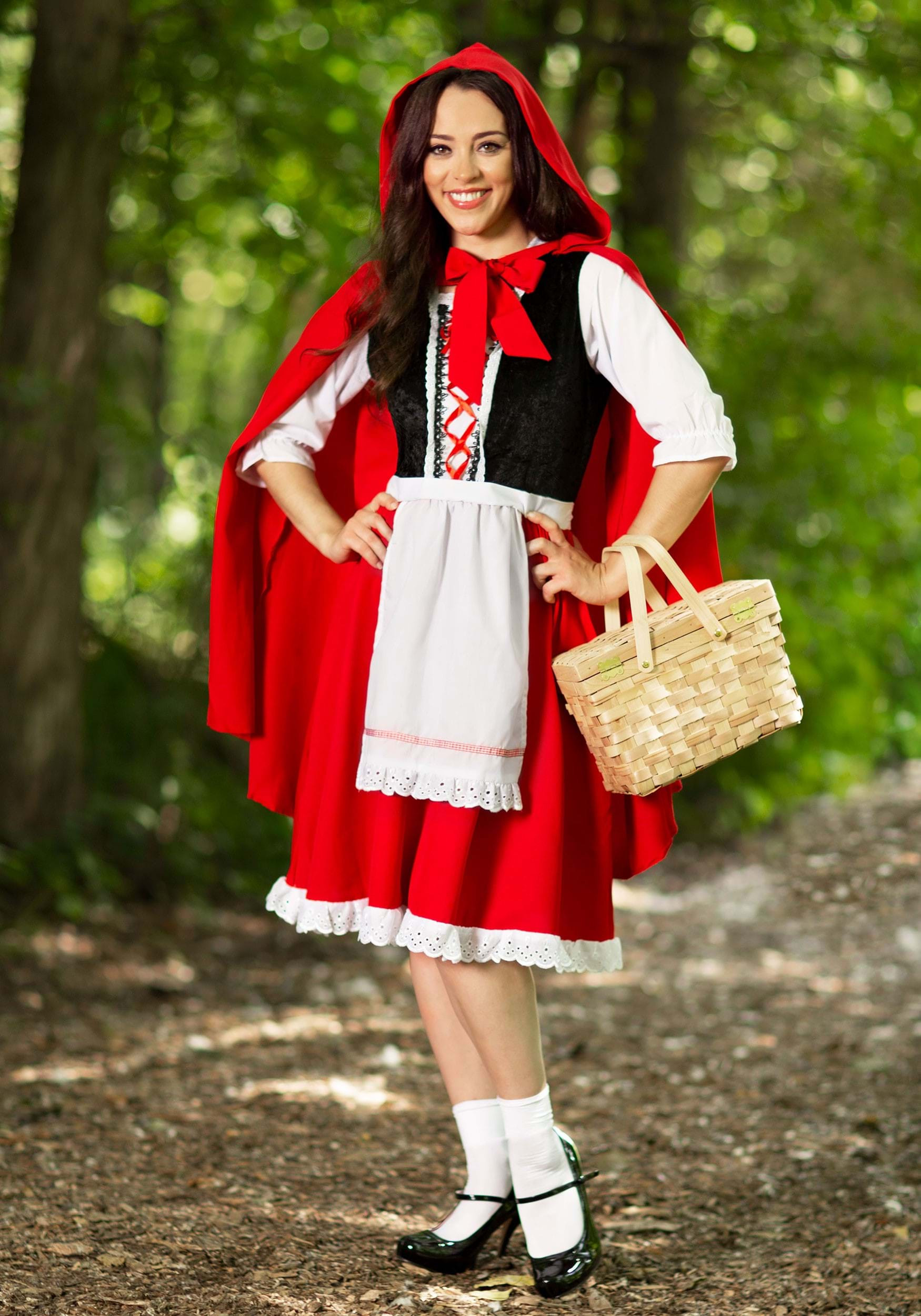 Adult Little Red Riding Hood Costume Luxury Adult Little Red Riding Hood Costume