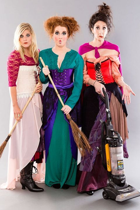 Adult Sister Halloween Costumes New Hocus Pocus Sanderson Sister Halloween Costumes Fun Adult Halloween