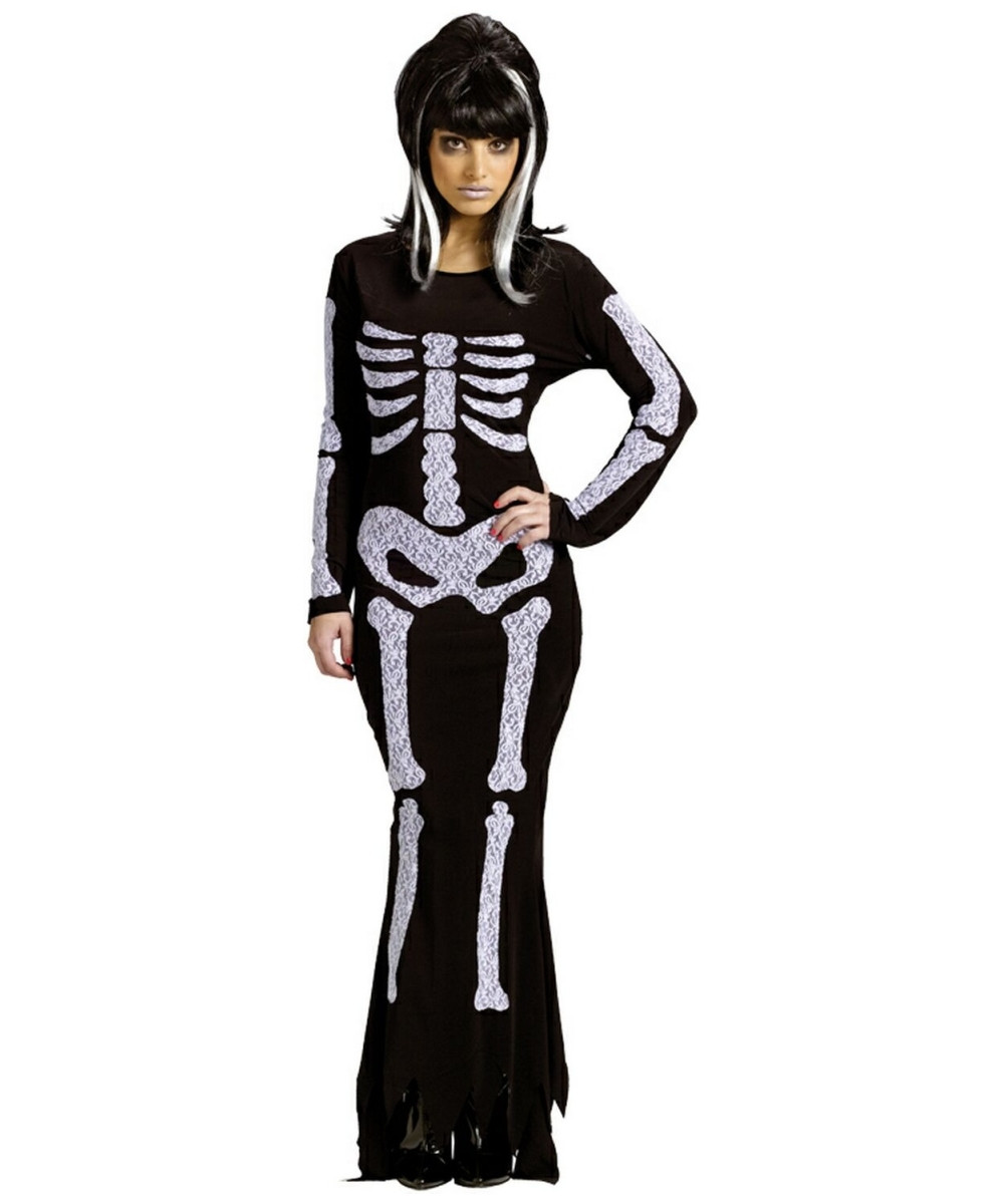 Adult Skeleton Costume Awesome Adult Lace Skeleton Halloween Costume Women Costumes