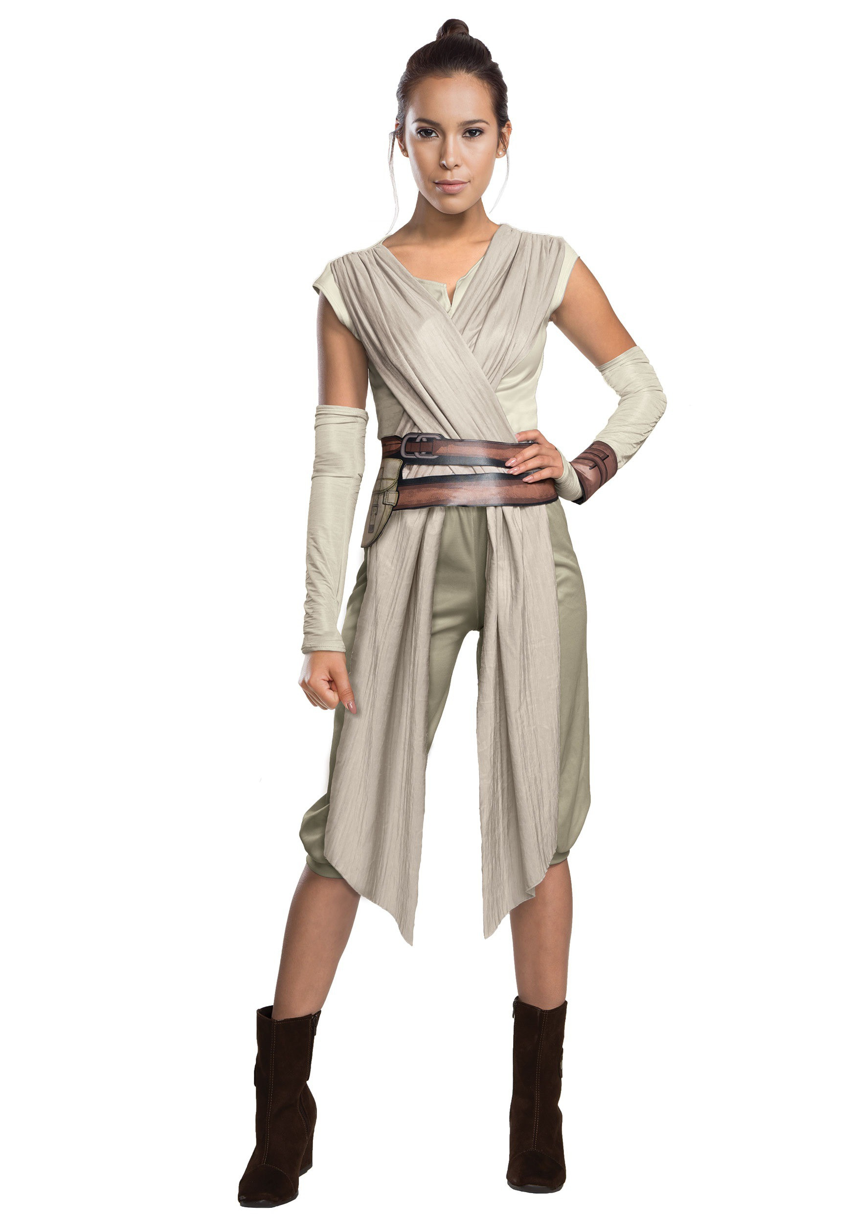 Adult Star Wars Halloween Costumes Lovely Deluxe Star Wars the force Awakens Rey Adult Costume