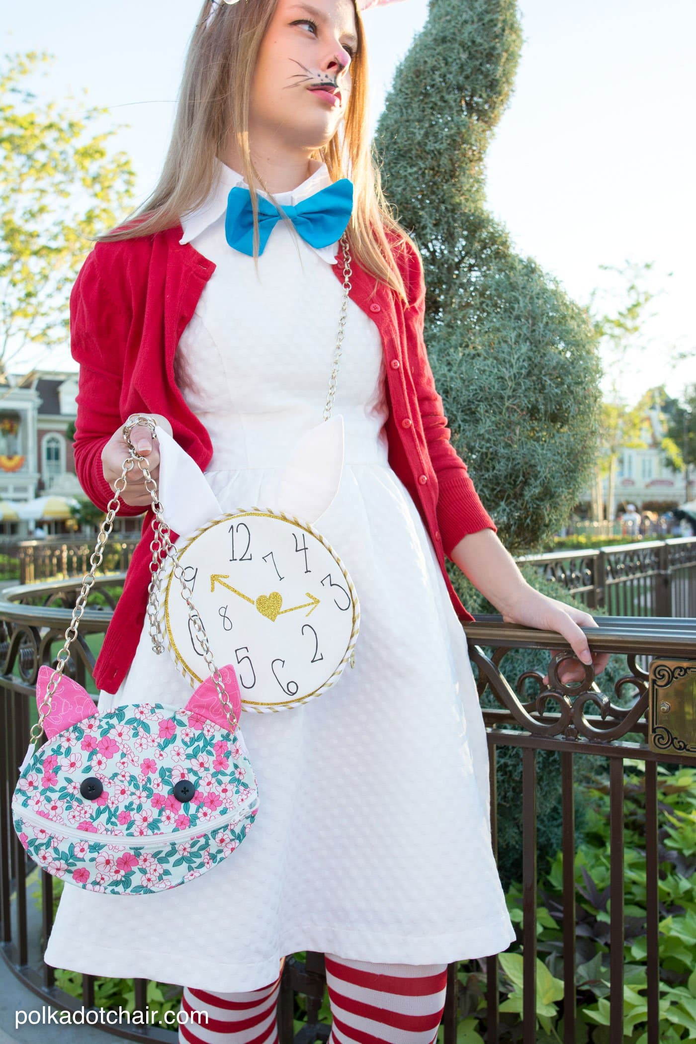 Alice In Wonderland Halloween Elegant No Sew Alice In Wonderland Costume Ideas the Polka Dot Chair