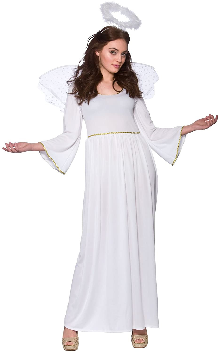 Angel Costume Women New White Angel La S Fancy Dress Christmas Party Costume Dress Halo