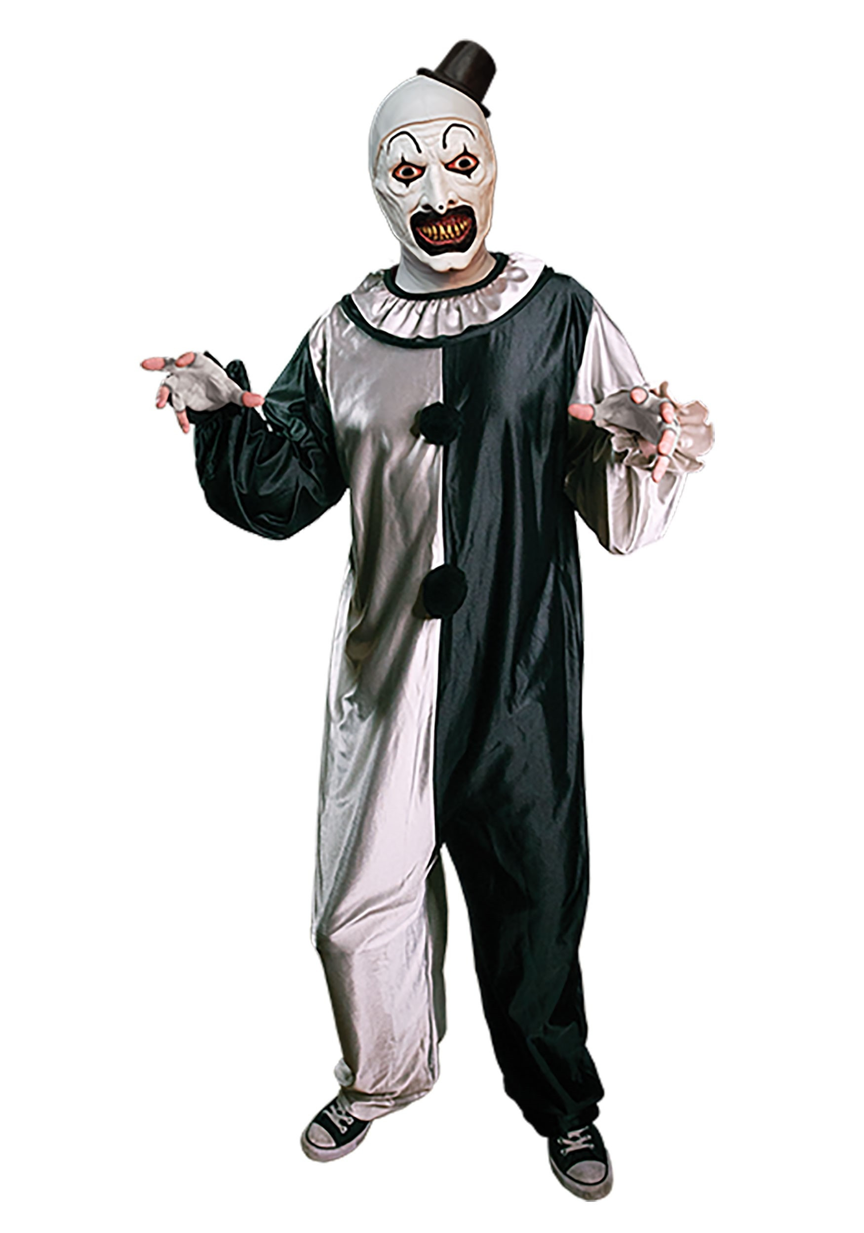 Art the Clown Costume Awesome Adult Terrifier Art the Clown Costume