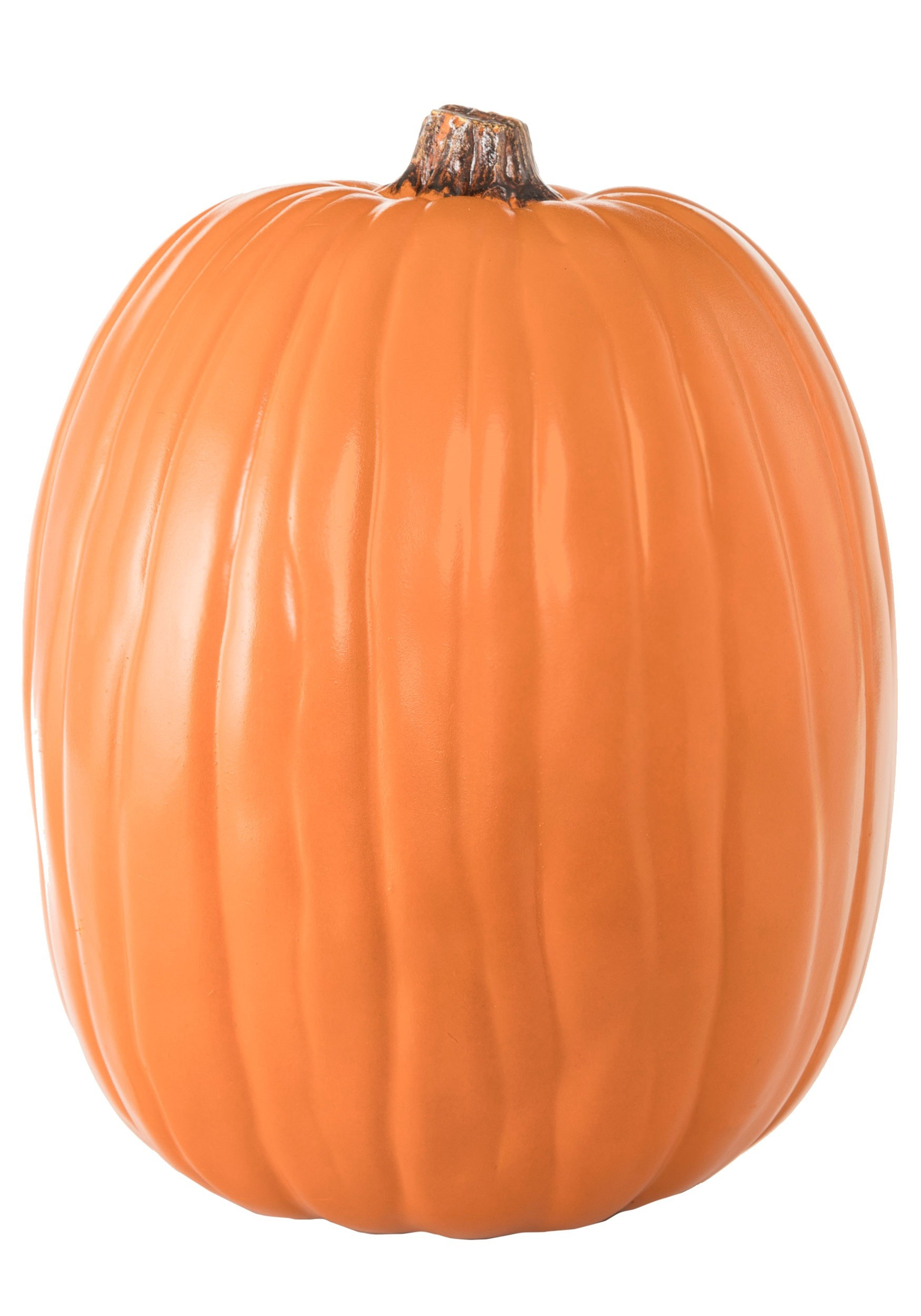 Artificial Carvable Pumpkins Best Of 13&quot; Carvable Artificial orange Pumpkin