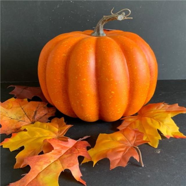 Artificial Pumpkins Large New Giant Artificial orange Pumpkin Decorative Pumpkin