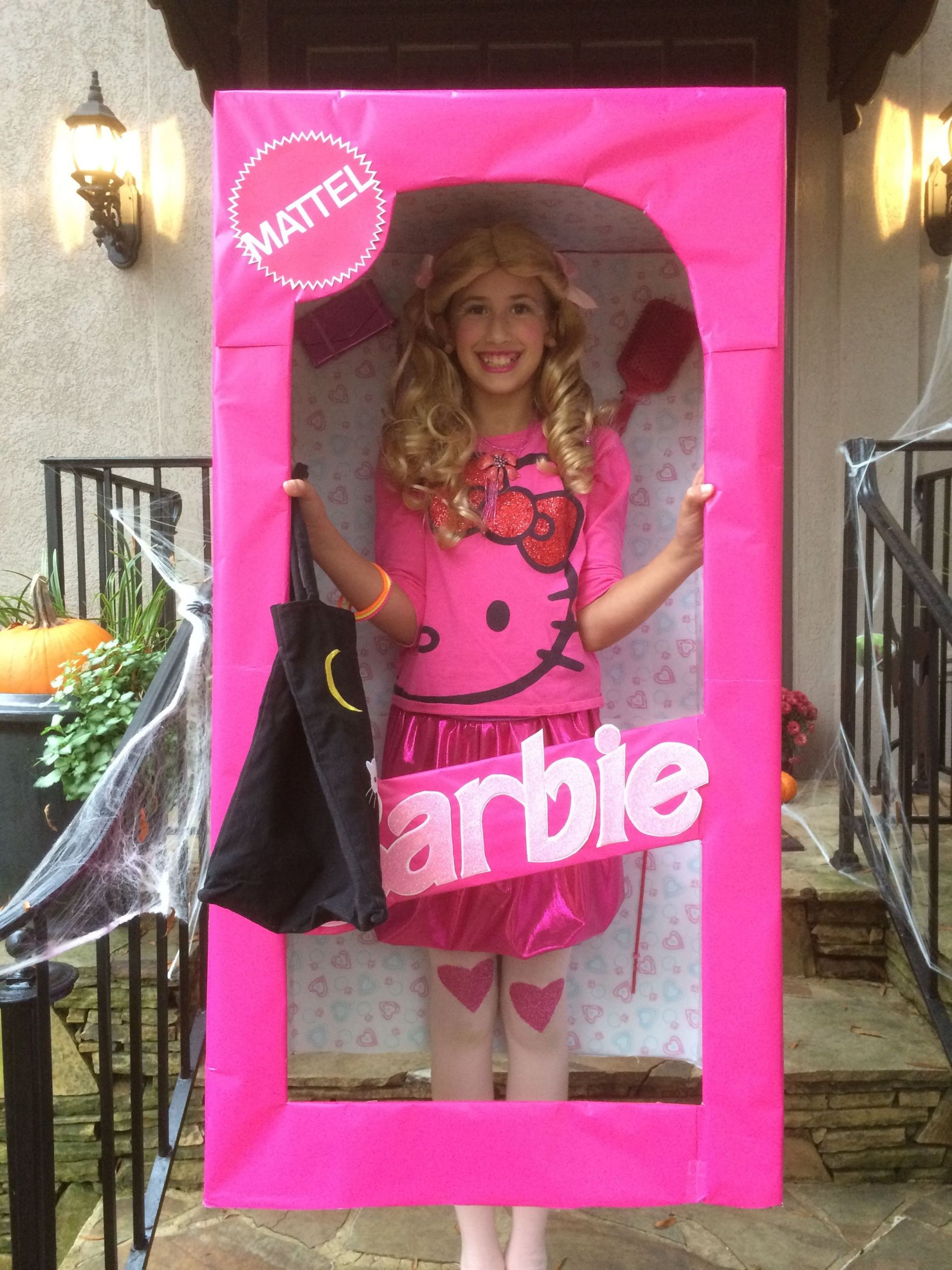 Barbie Box Costume Diy Inspirational ☑ How to Make A Barbie In A Box Halloween Costume