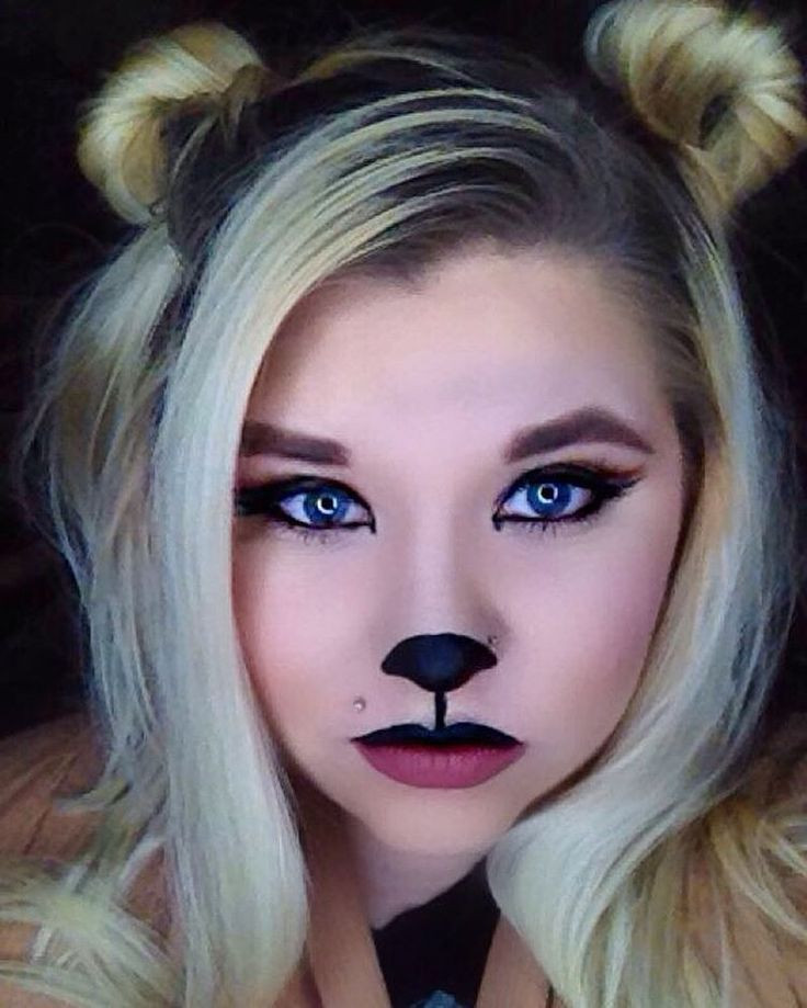 Bear Halloween Makeup Unique See This Instagram Photo by Rusalkaqueen • for Day 5 Of 100days Of