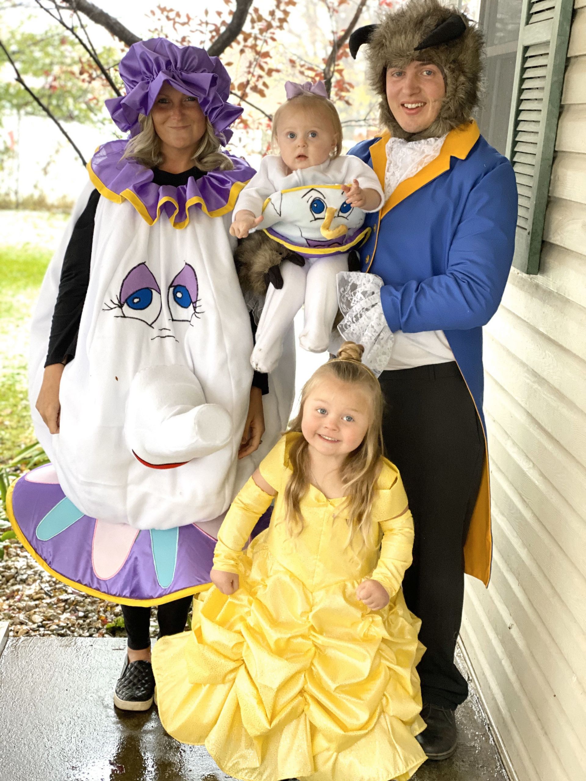 Beauty and the Beast Family Costumes Fresh Beauty and the Beast Family Mrs Potts Chip Beast and Belle A Fun