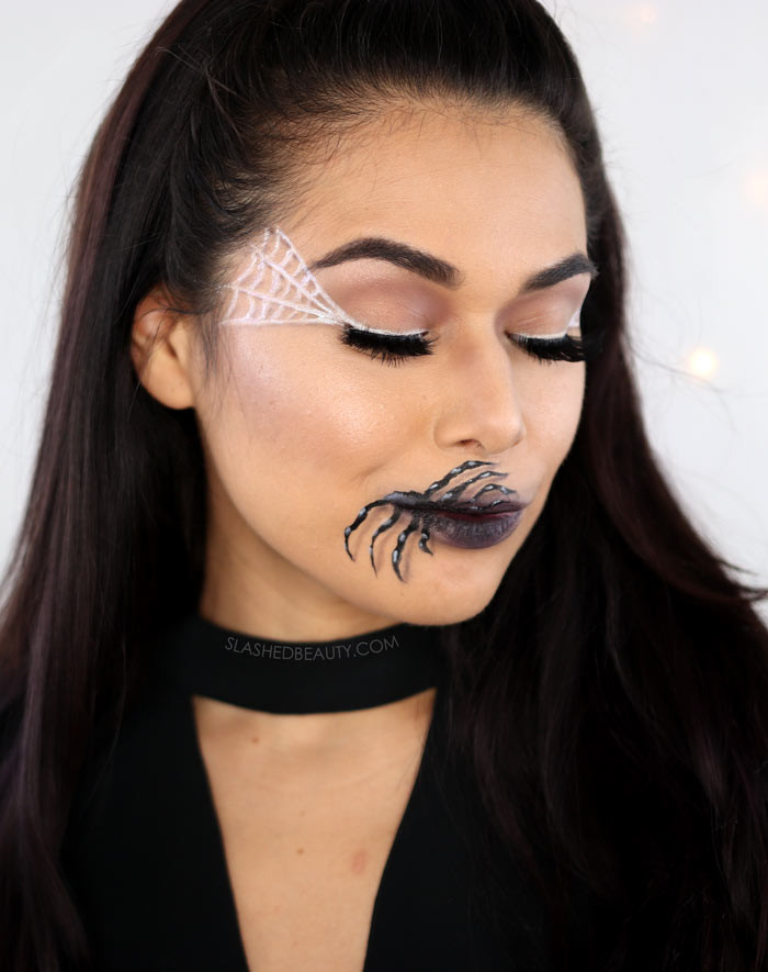 Beginner Halloween Makeup Easy Inspirational Easy Halloween Makeup Idea Spider Mouth