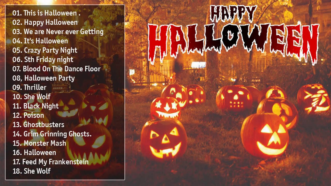 Best Halloween songs Album songs New Best 100 Halloween songs New Playlist 2020