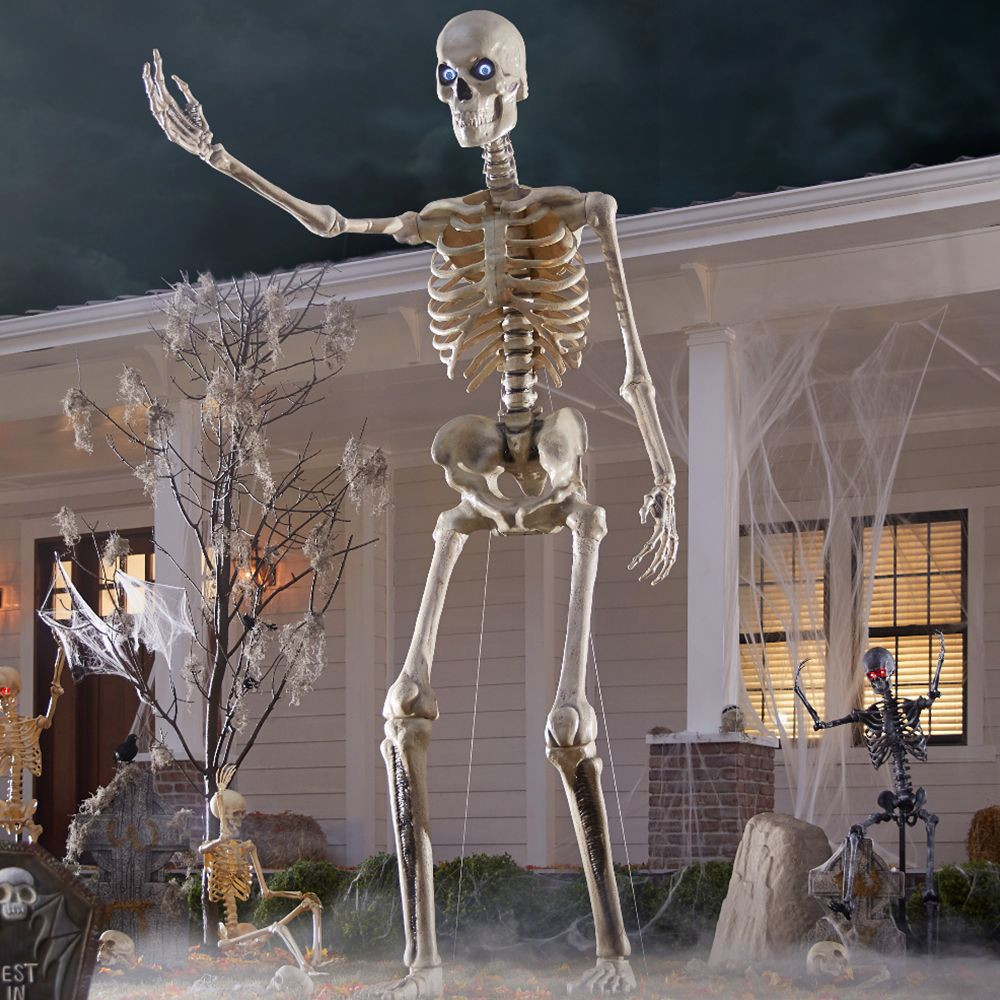 Big Halloween Decorations Inspirational 11 Absurdly Halloween Decorations Including the 12 Foot Skeleton