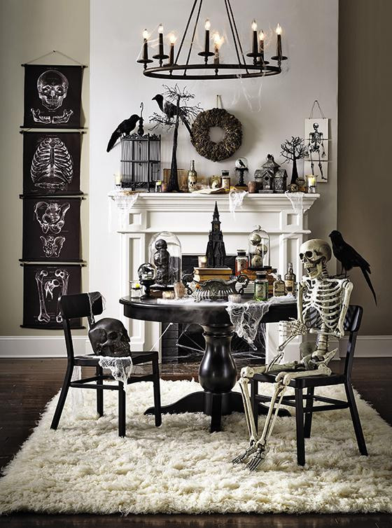 Black and White Halloween Decor Lovely 70 Ideas for Elegant Black and White Halloween Decor Digsdigs