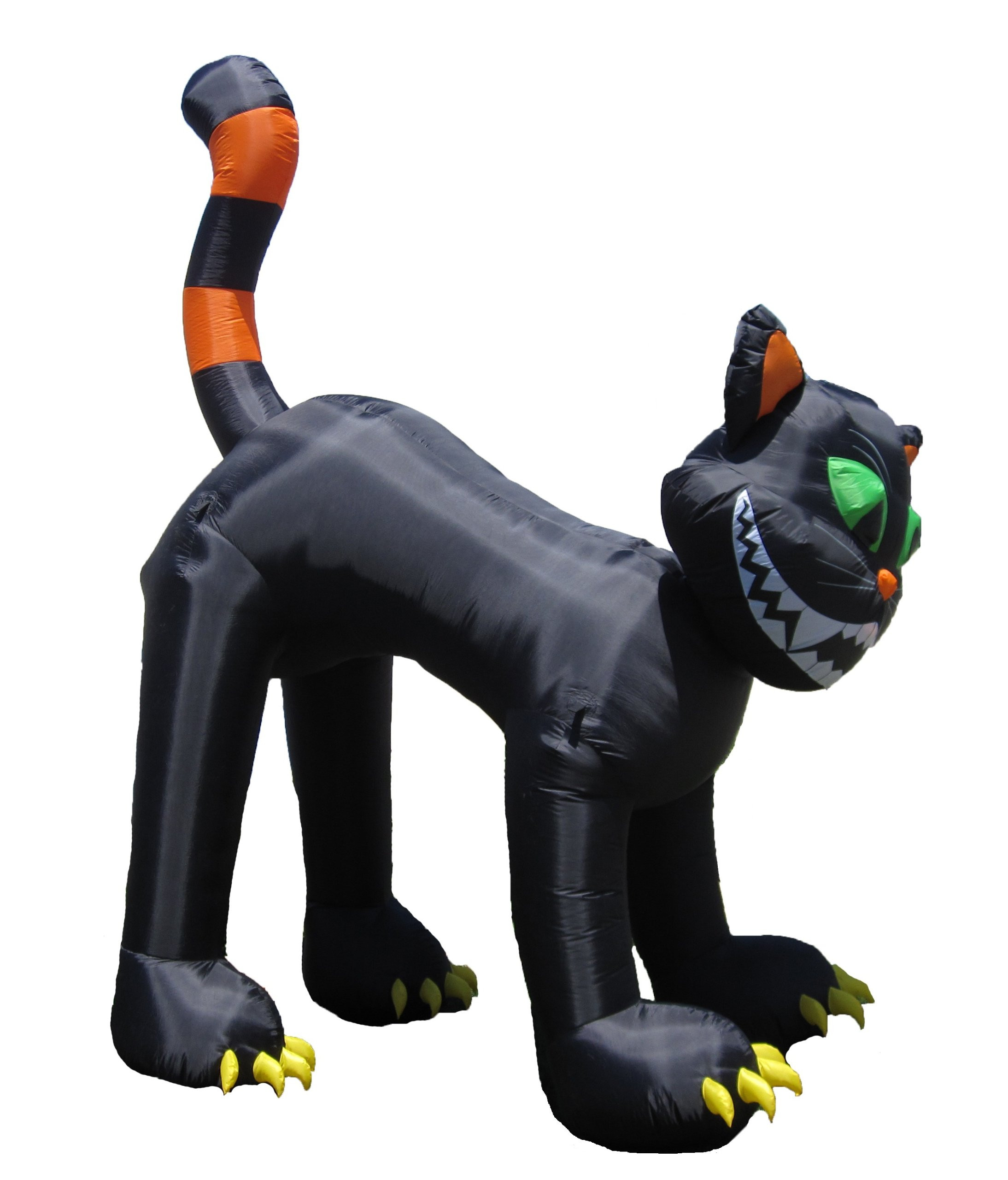 Black Cat Inflatable Fresh 11 Foot Tall Animated Halloween Inflatable Black Cat Halloween Day