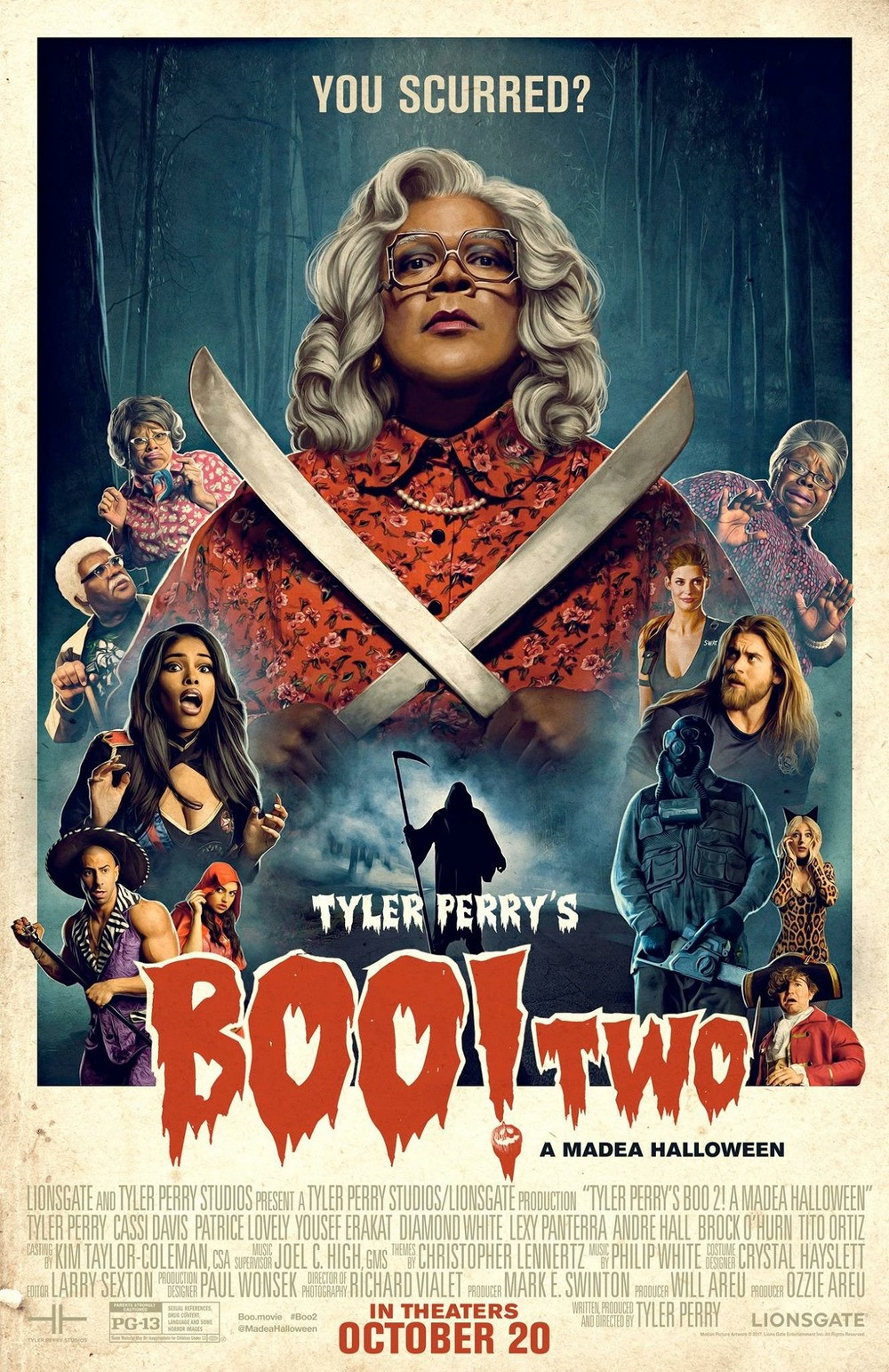 Boo A Madea Halloween 2 Beautiful Boo 2 A Madea Halloween Dvd Release Date