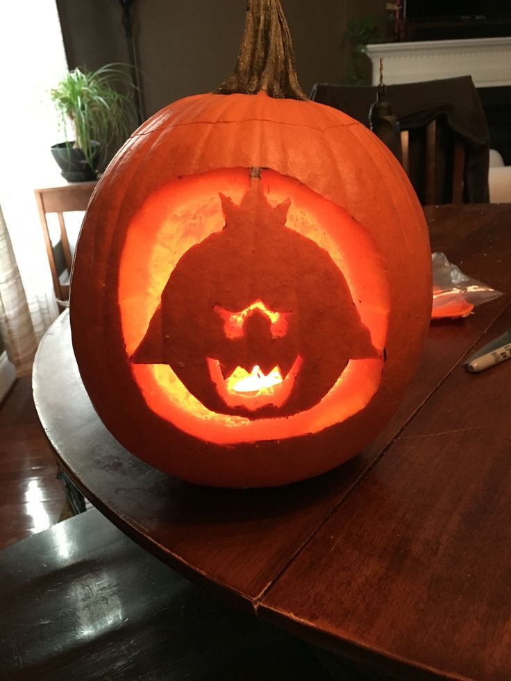 Boo Mario Pumpkin Awesome King Boo Pumpkin Super Mario Luigi S Mansion Dark Moon