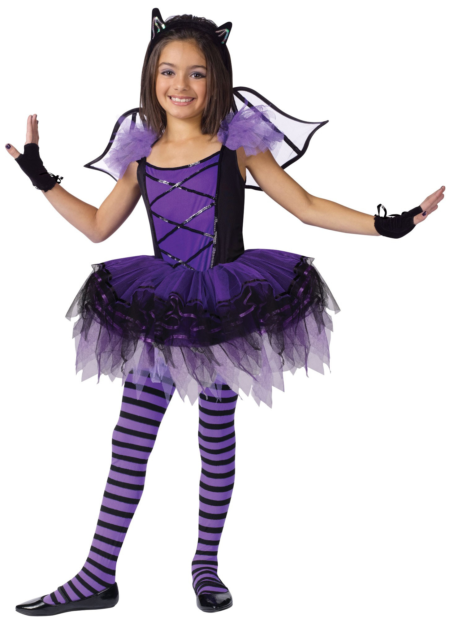 Buy Halloween Costumes Elegant Batarina Age 9 10 11 12 Girls Halloween Fancy Dress Kids Bat Ballerina