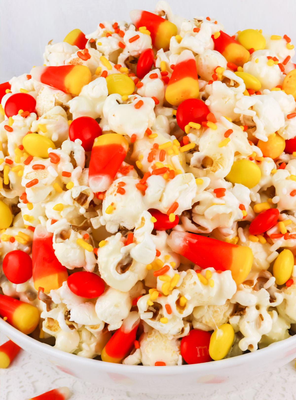 Candy Corn Popcorn Fresh Fall Candy Corn Popcorn Two Sisters