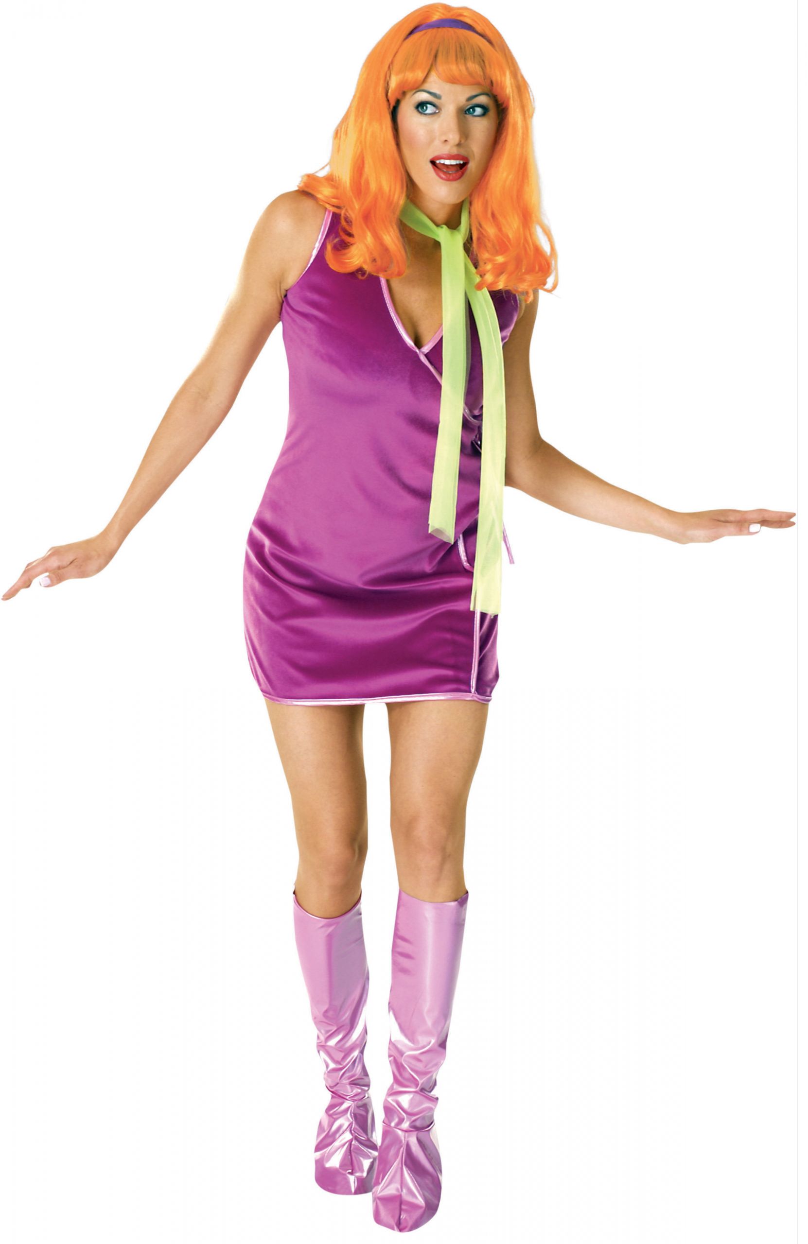 Cartoon Costumes for Adults Beautiful Scooby Doo Daphne Adult Costume Spicylegs