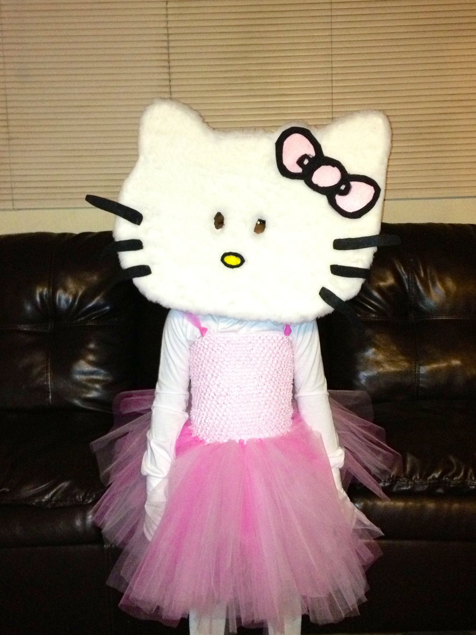 Cat In Hello Kitty Costume Elegant Homemade Hello Kitty Costume Courtesy Of Me Hello Kitty Costume