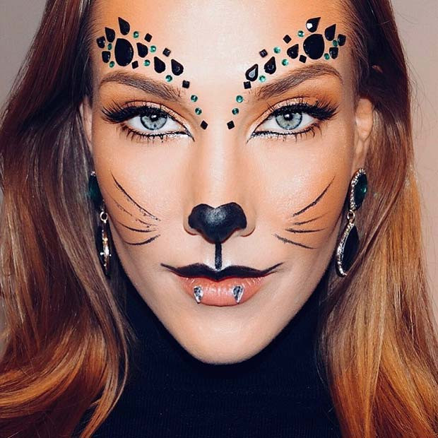 Cat Make Up for Halloween Unique 41 Easy Cat Makeup Ideas for Halloween Stayglam