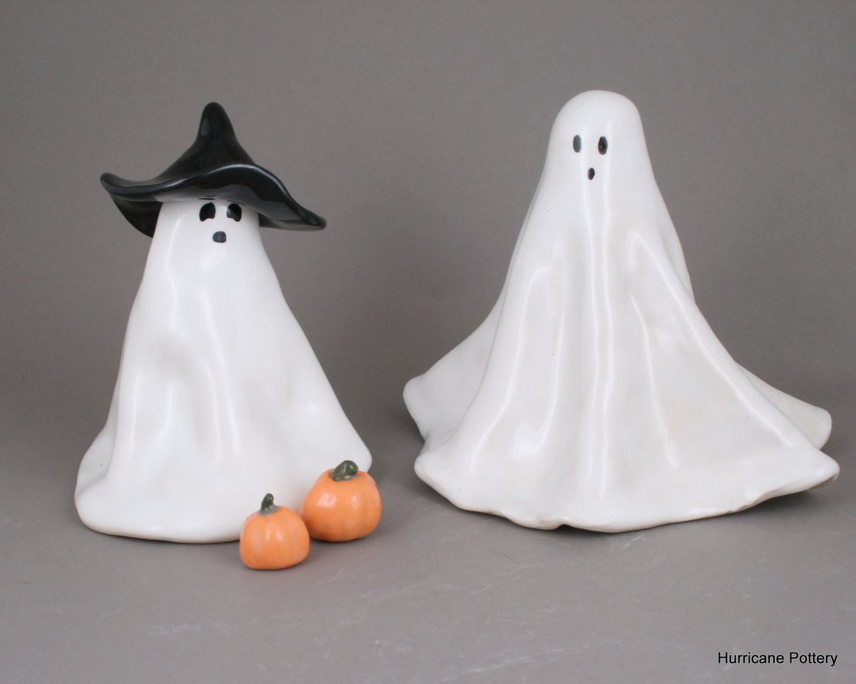 Ceramic Ghost Decor Fresh Medium Spooky Ghost Handmade Ceramic Spirit Ghost Figure for Home