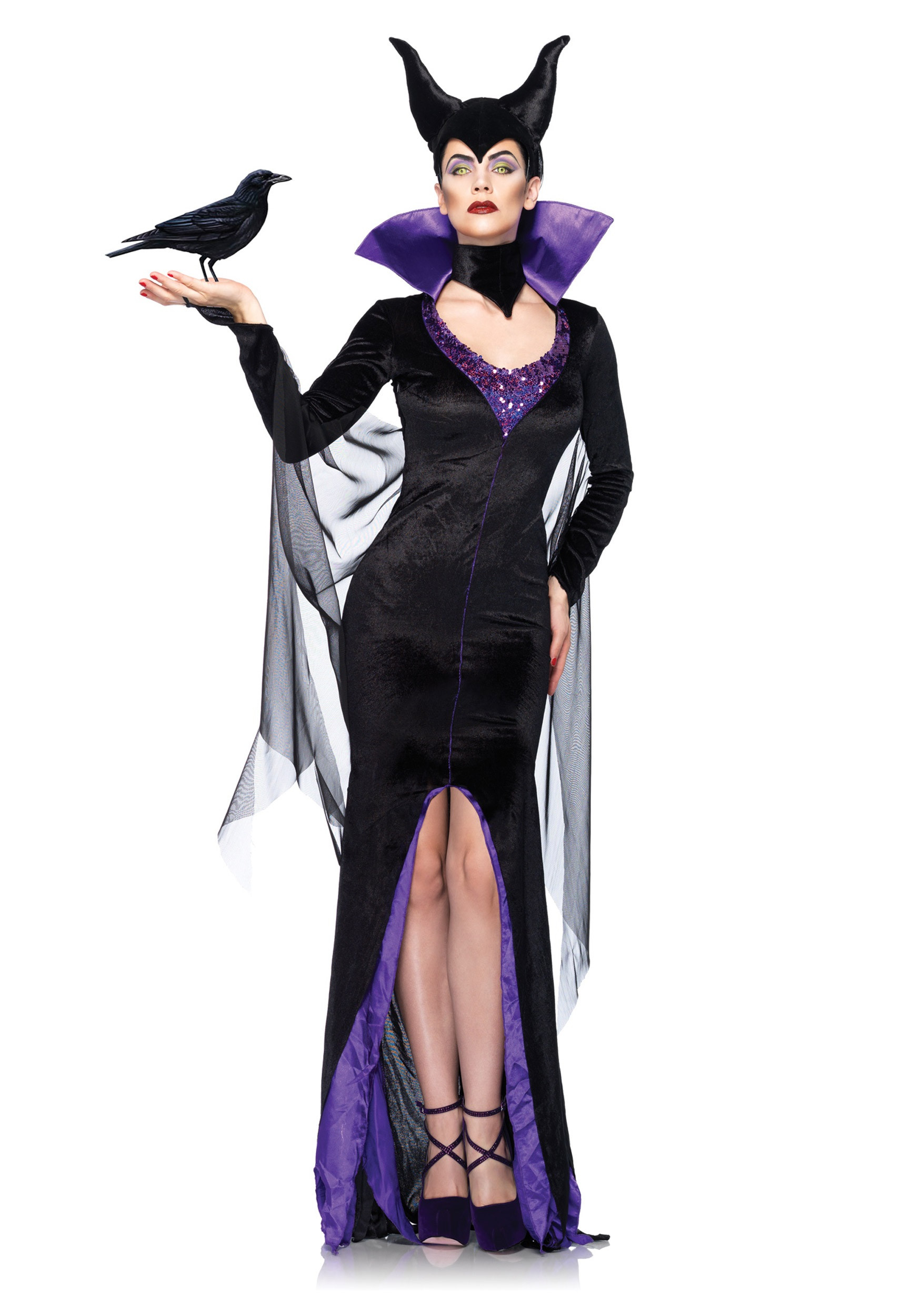 Character Costumes for Women Inspirational Disney Witch Maleficent Halloween Costume for Women