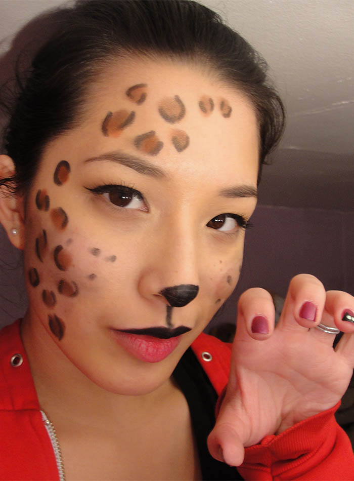 Cheetah Makeup Easy New Easy Cheetah Print Makeup