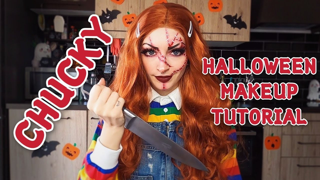 Chucky Halloween Makeup Unique 🎃chucky Halloween Makeup Tutorial👻