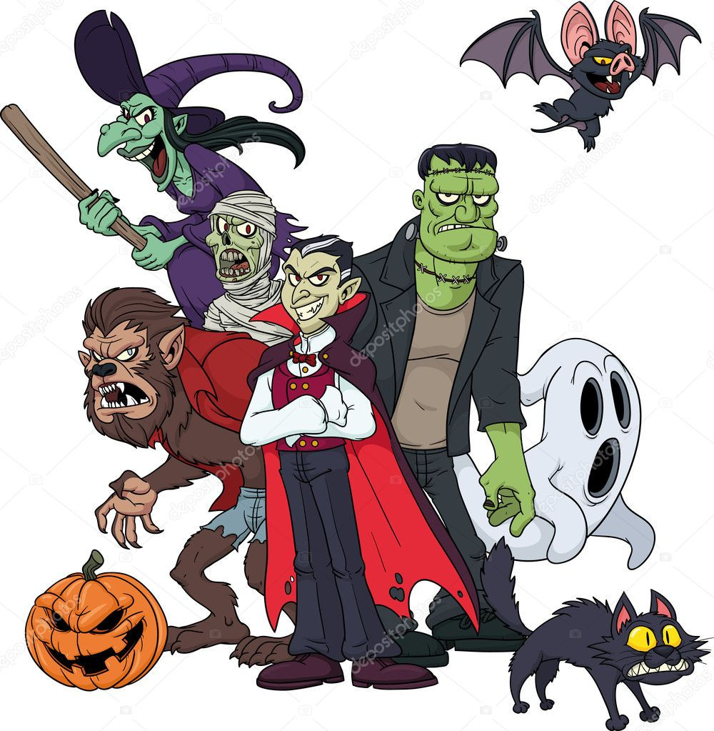 Classic Halloween Characters Fresh Classic Halloween Characters Stock Vector Image by ©memoangeles