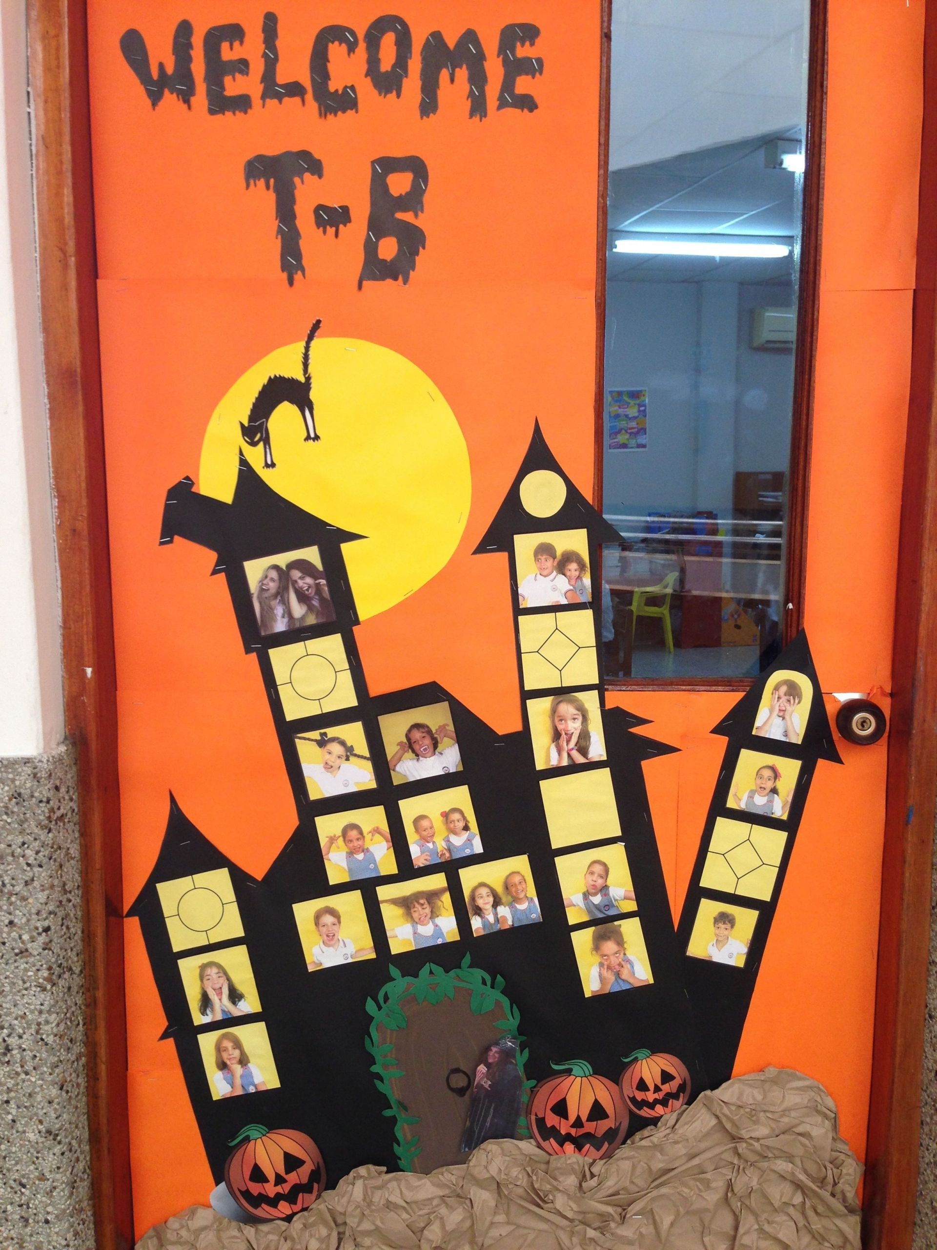 Classroom Door Ideas for Halloween Inspirational Halloween Classroom Door Mansion Of Terror Classroom Door with Our