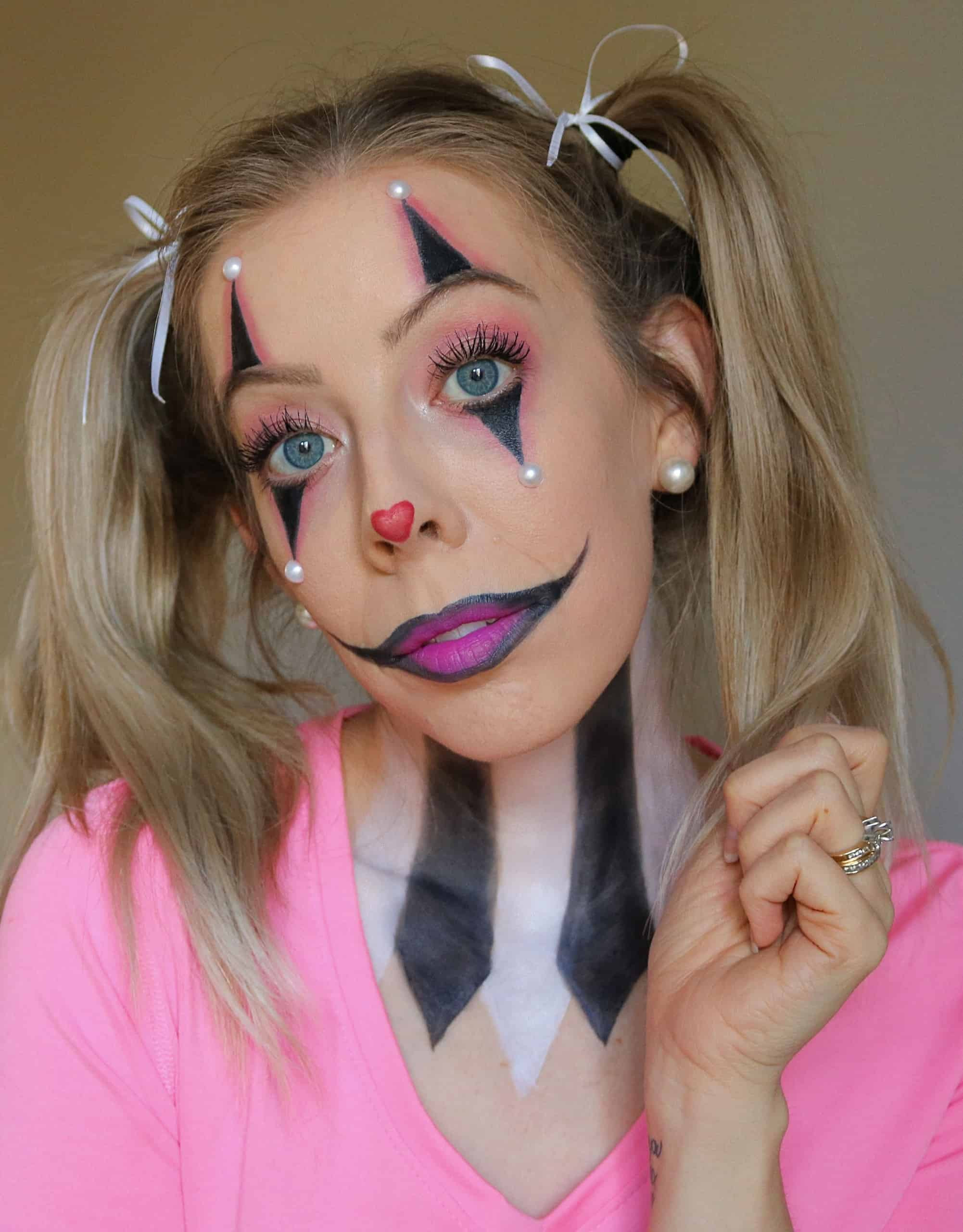 Clown Makeup Cute Best Of Cute and Easy Clown Makeup Halloween Tutorial Nikki B S Health