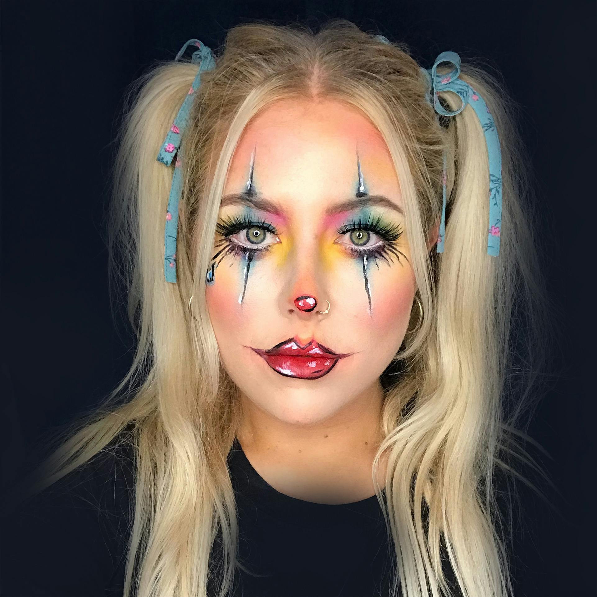 Clown Makeup Look Beautiful Professional Clown Makeup Tips Mugeek Vidalondon