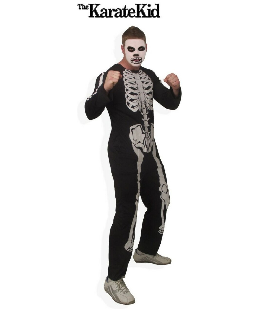 Cobra Kai Skeleton Costume Fresh Adult Cobra Kai Skeleton Movie Costume Movie Costumes