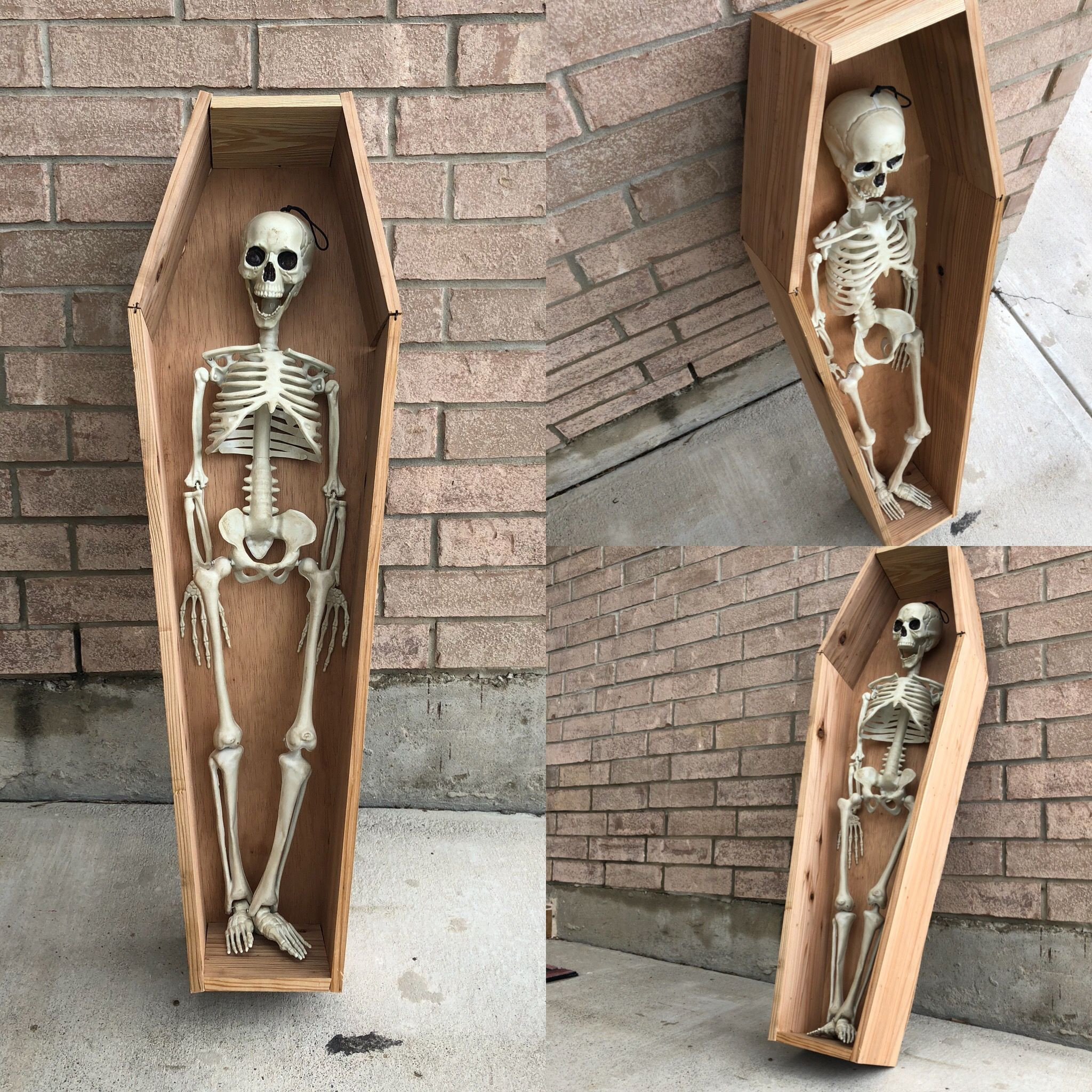 Coffin Decoration Halloween Elegant Halloween Coffin Decor Reclaimed Wood