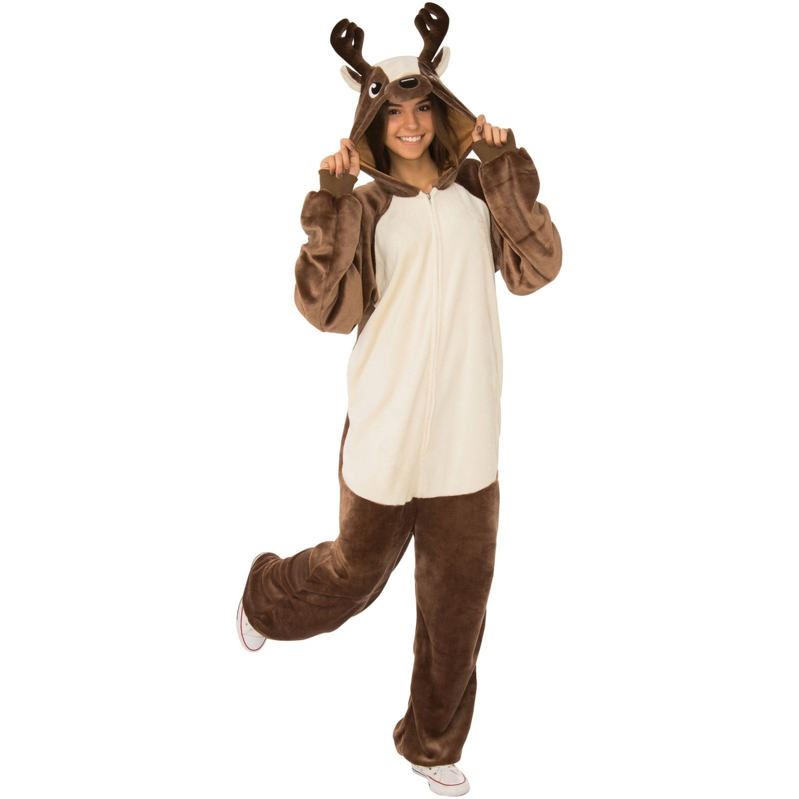 Comfy Halloween Costumes Inspirational Halloween Reindeer Fy Wear Adult Costume Walmart Walmart