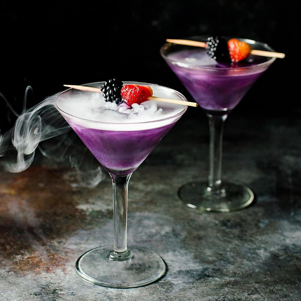 Cool Halloween Cocktails Beautiful the Witch S Heart Halloween Cocktail the Flavor Bender