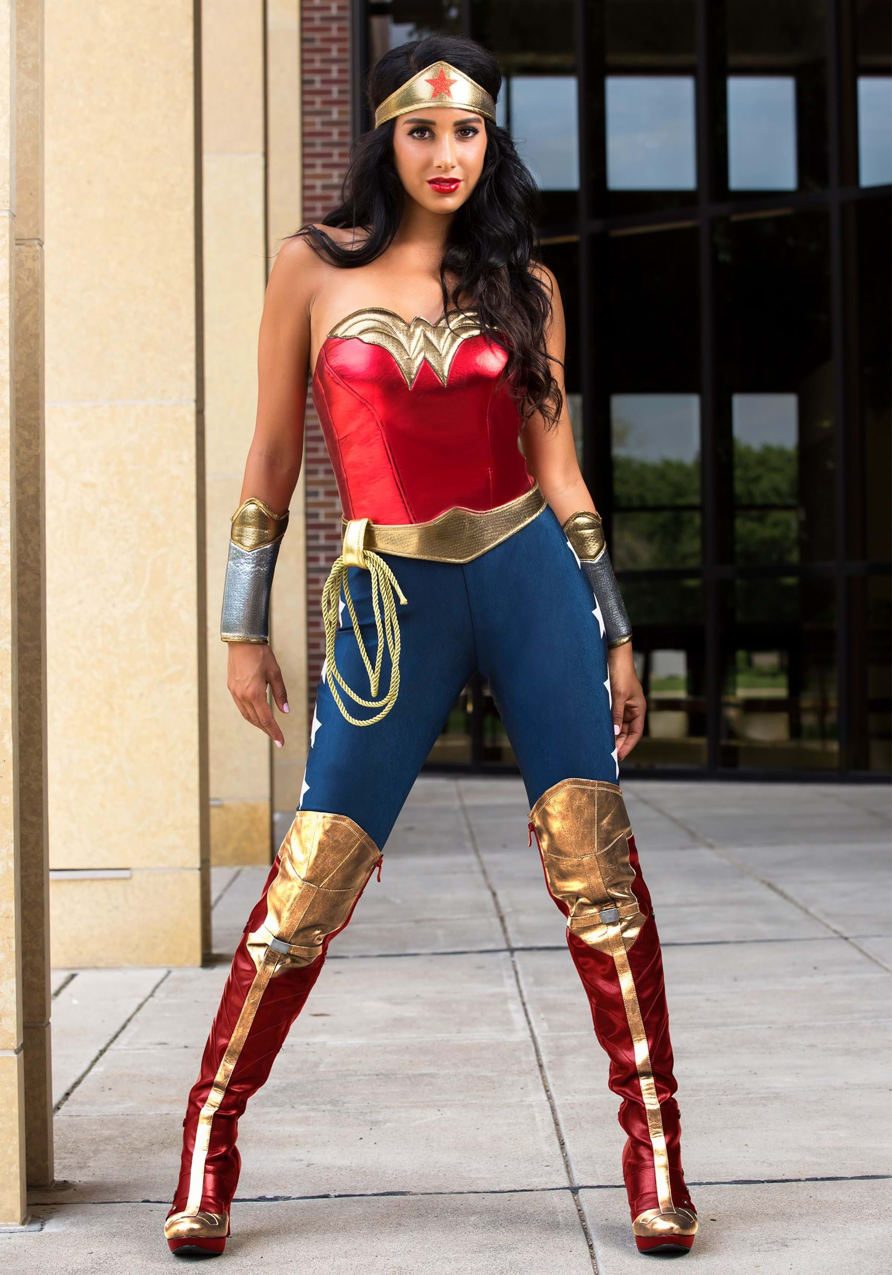 Costumes for Adults Elegant Dc Wonder Woman Adult Costume