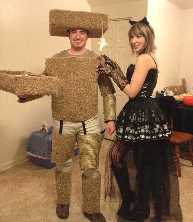 Couple Costume with Cat Beautiful Couples that Absolutely Won Halloween