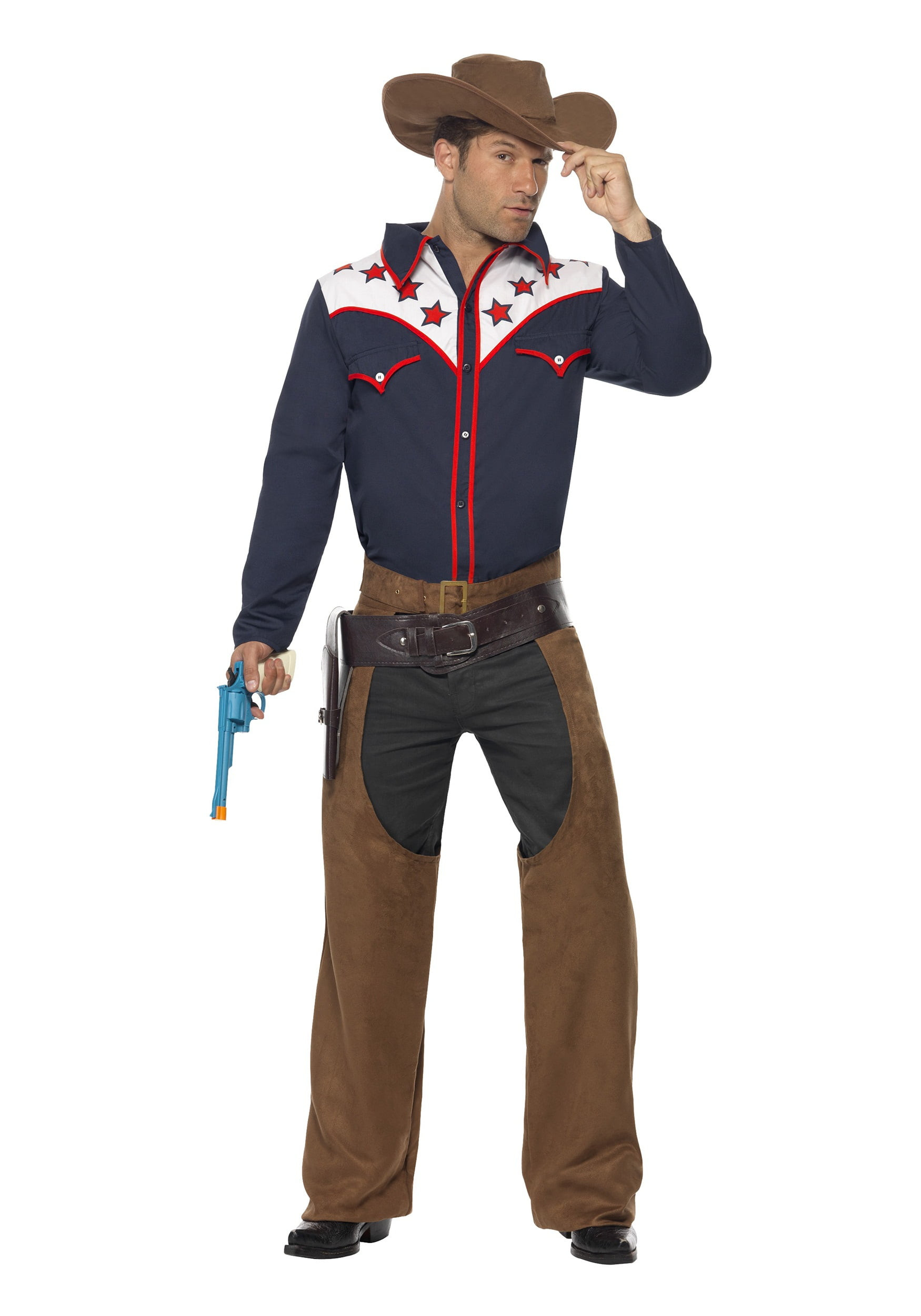 Cowboy Halloween Costume Fresh Men S Rodeo Cowboy Costume Walmart