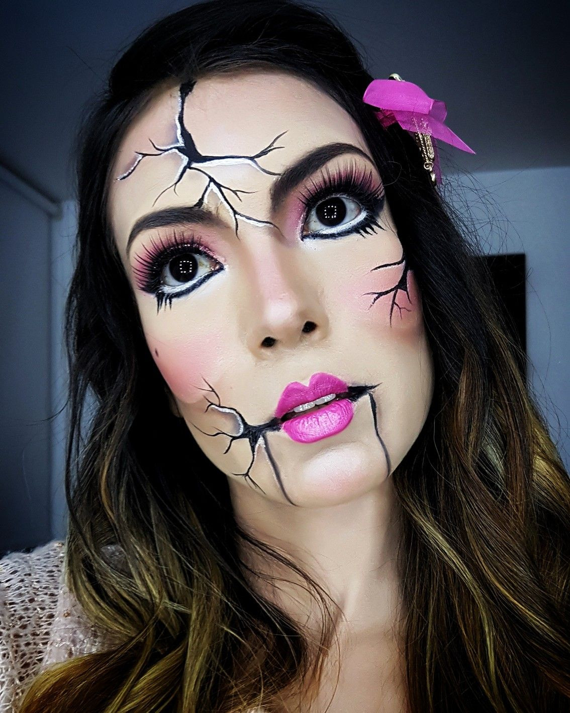 Cracked Doll Makeup Inspirational Broken Doll Halloween Makeup by Wakeupbeauty10z En Ig