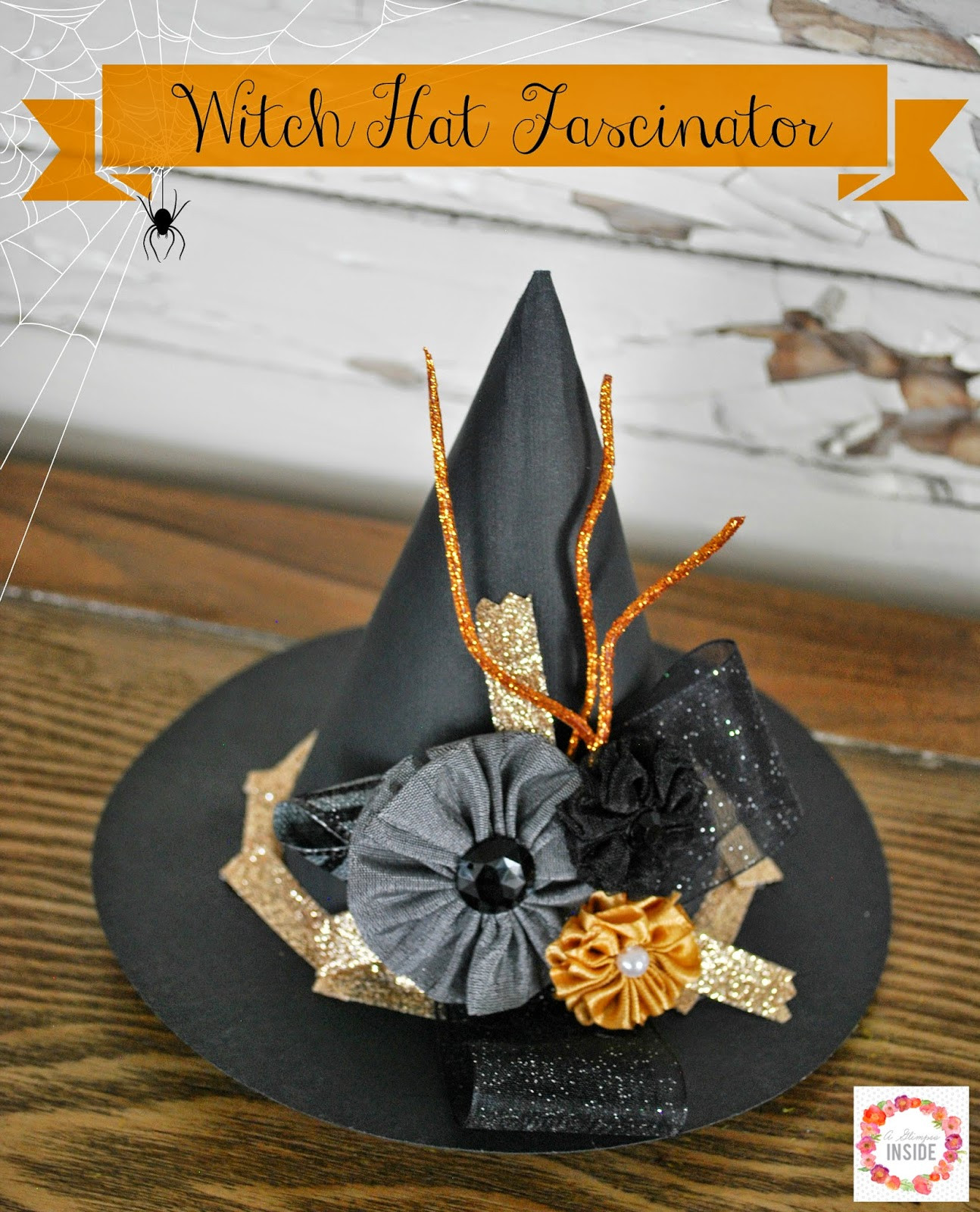 Craft Witch Hat New 30 Crafty Days Of Halloween Witch Hat Fascinator See Vanessa Craft