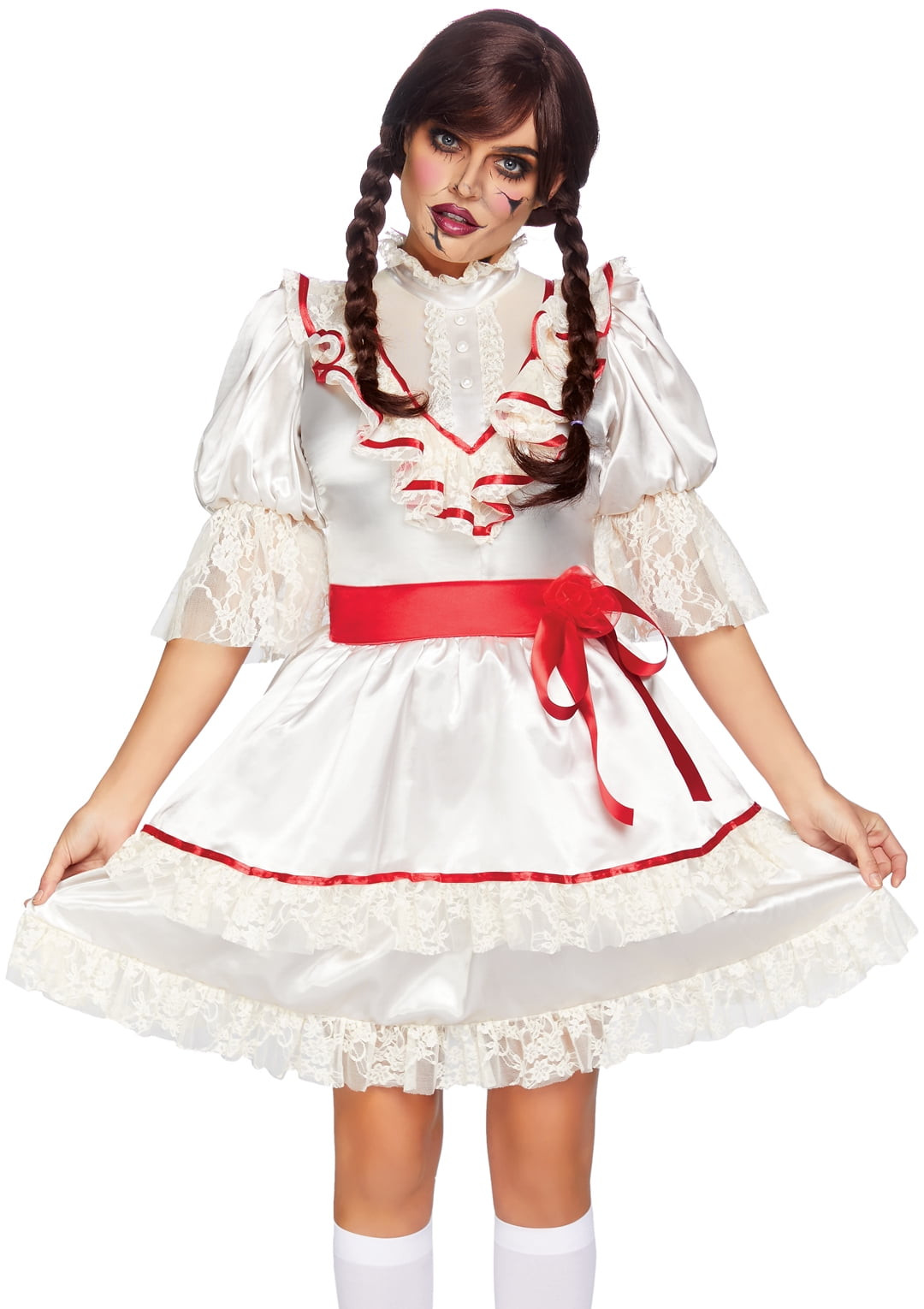 Creepy Doll Costume New Haunted Doll Costume Walmart