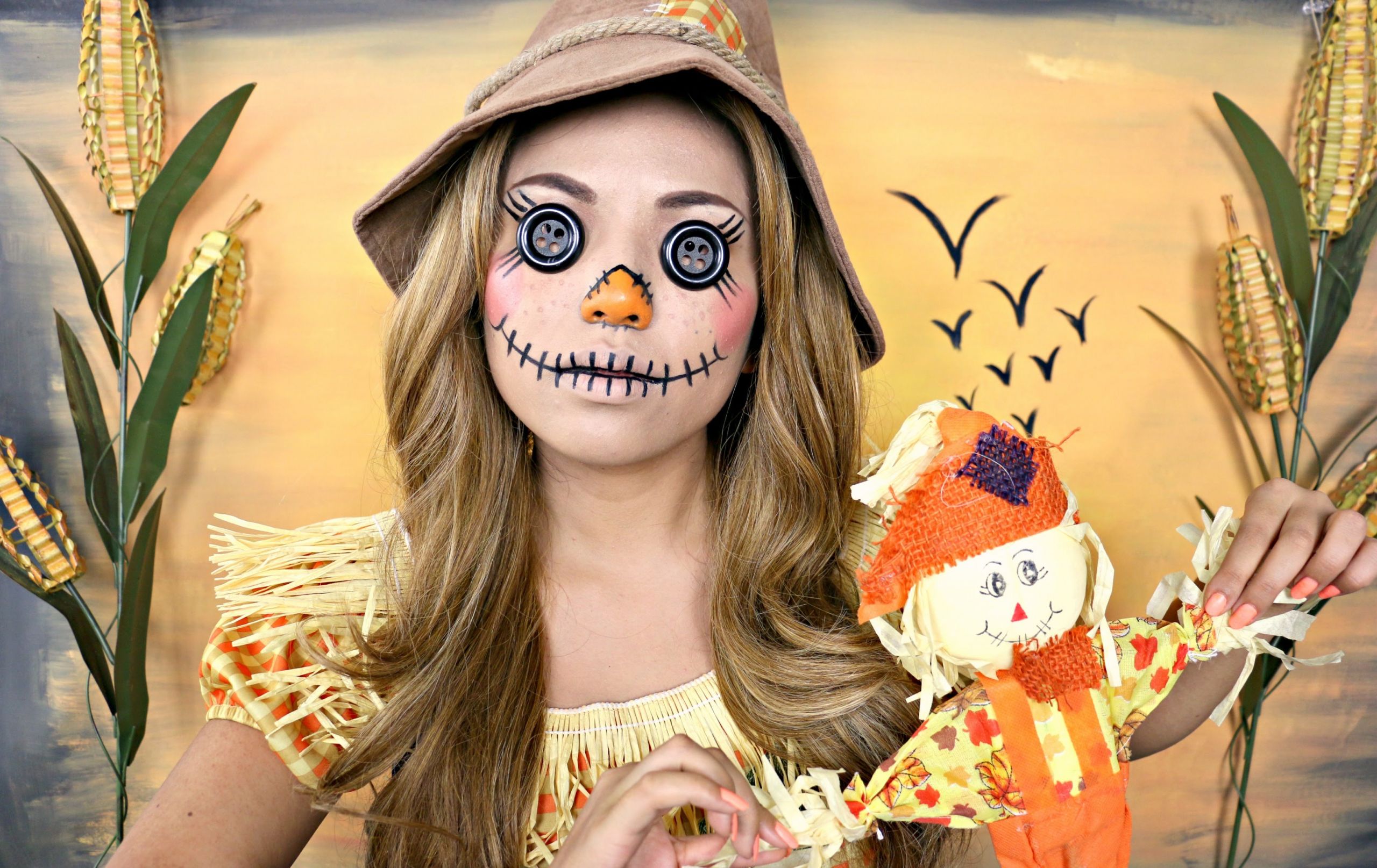 Creepy Scarecrow Makeup Lovely Creepy Scarecrow Makeup Tutorial