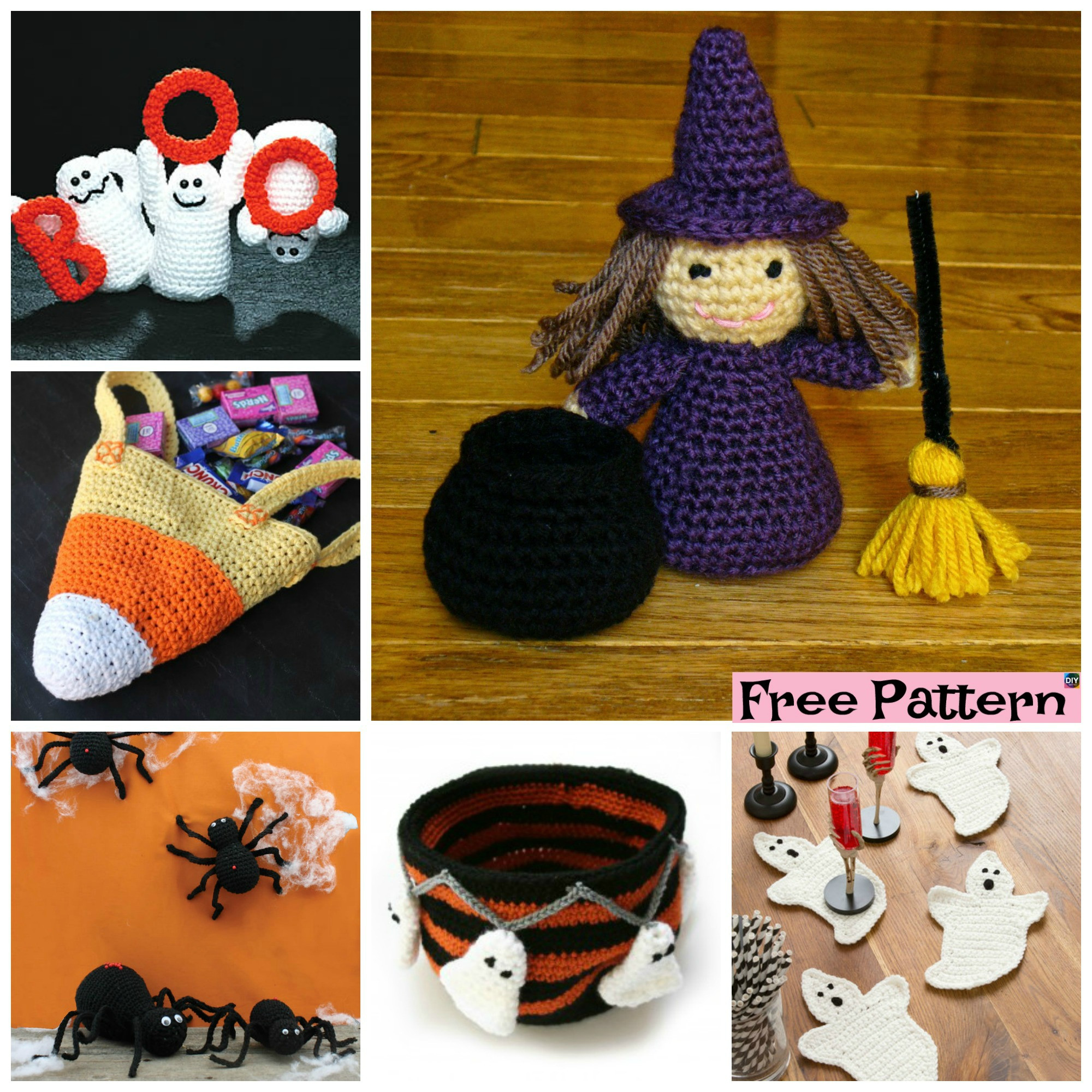 Crochet Halloween Decor Beautiful 10 Crochet Halloween Decorations Free Patterns Diy 4 Ever