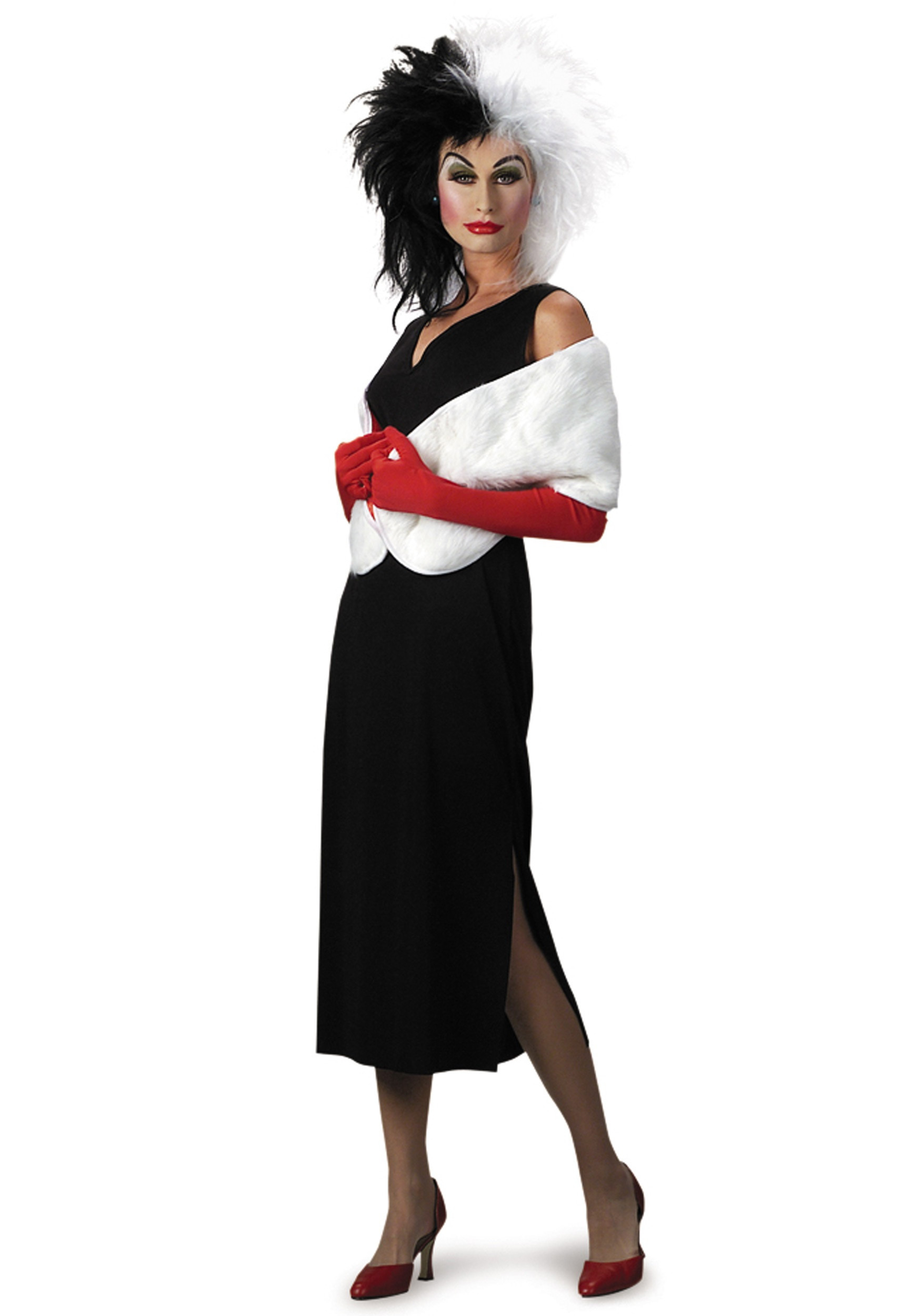 Cruella Deville Halloween Costume Beautiful Adult Cruella De Vil Costume